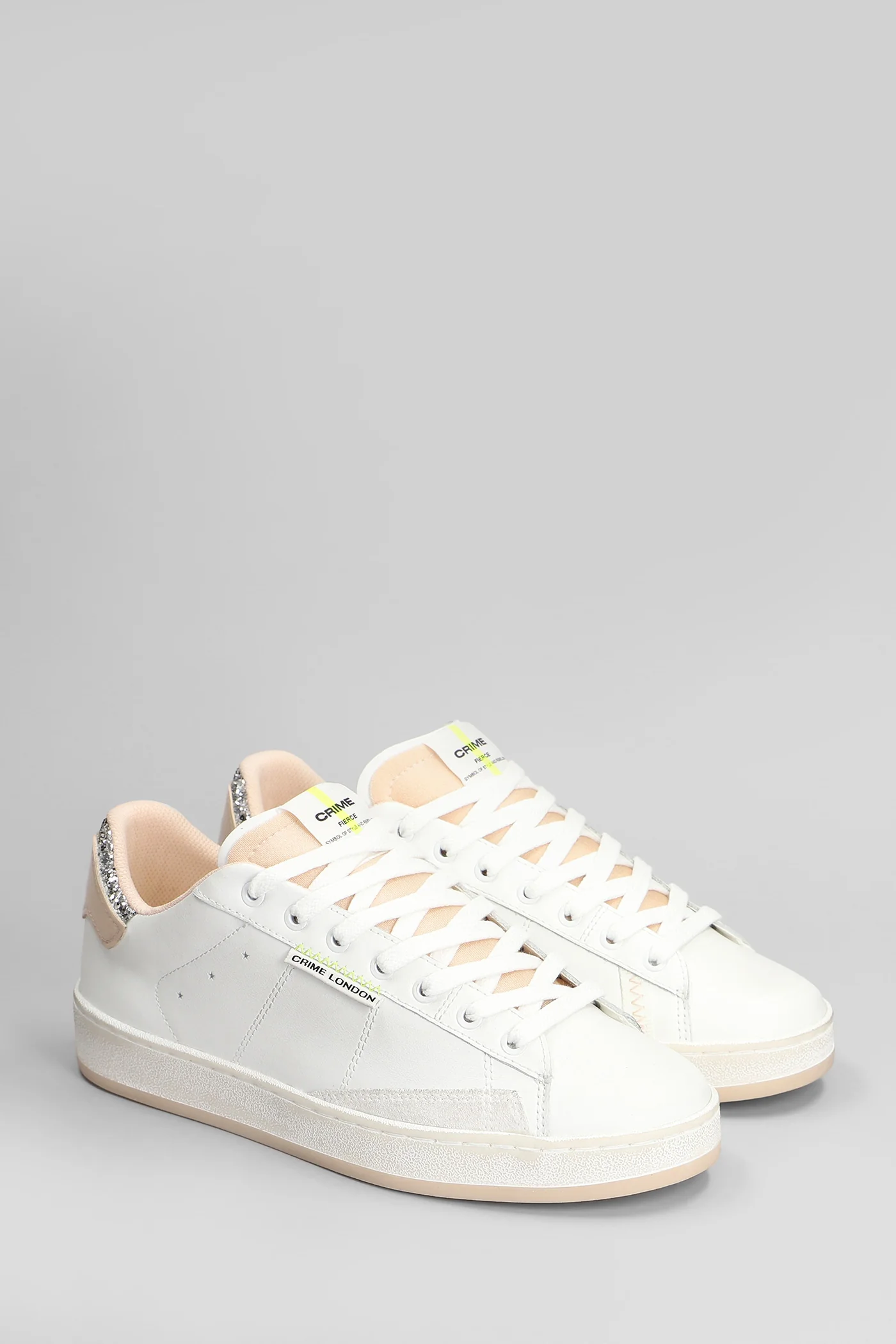 Fierce Sneakers in white leather - Image 17