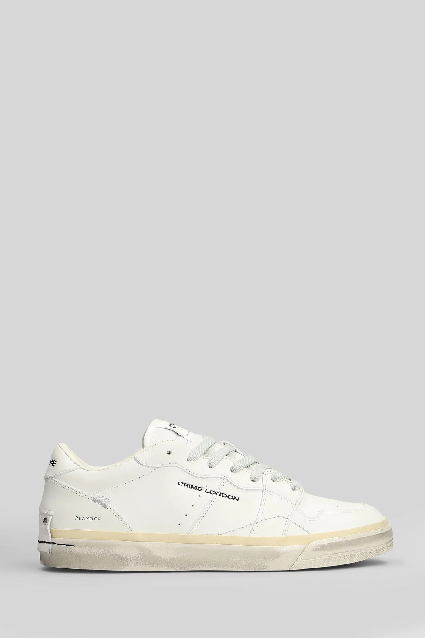 Playoff Sneakers in white leather