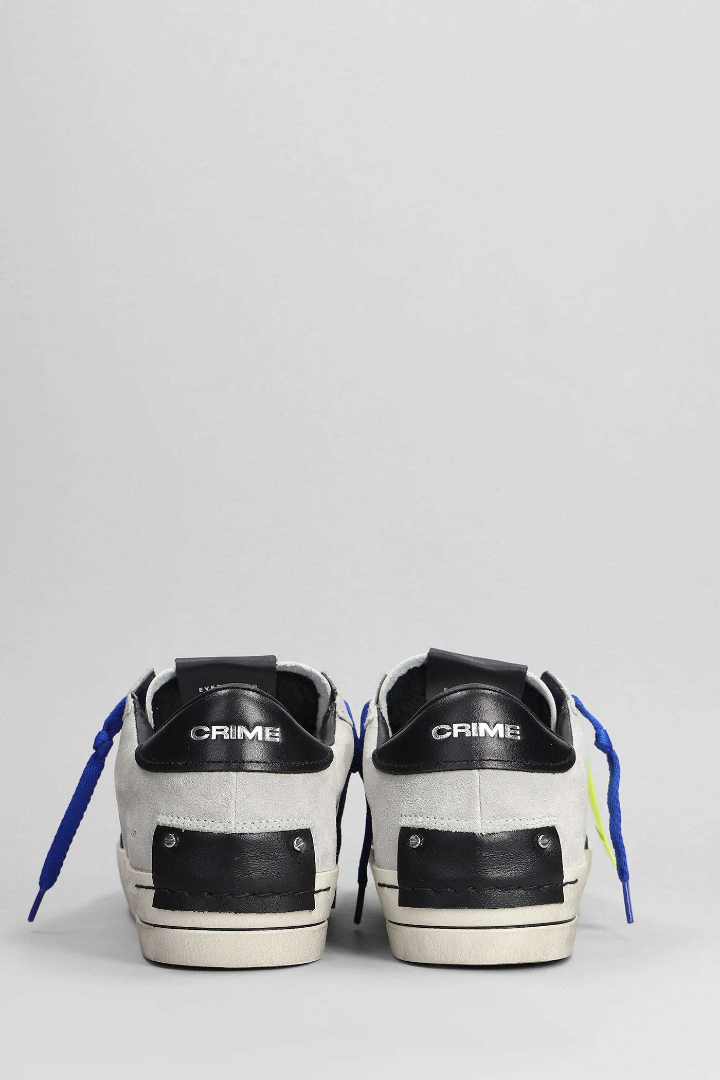 Sk8 Deluxe Sneakers in white suede and leather - Image 4