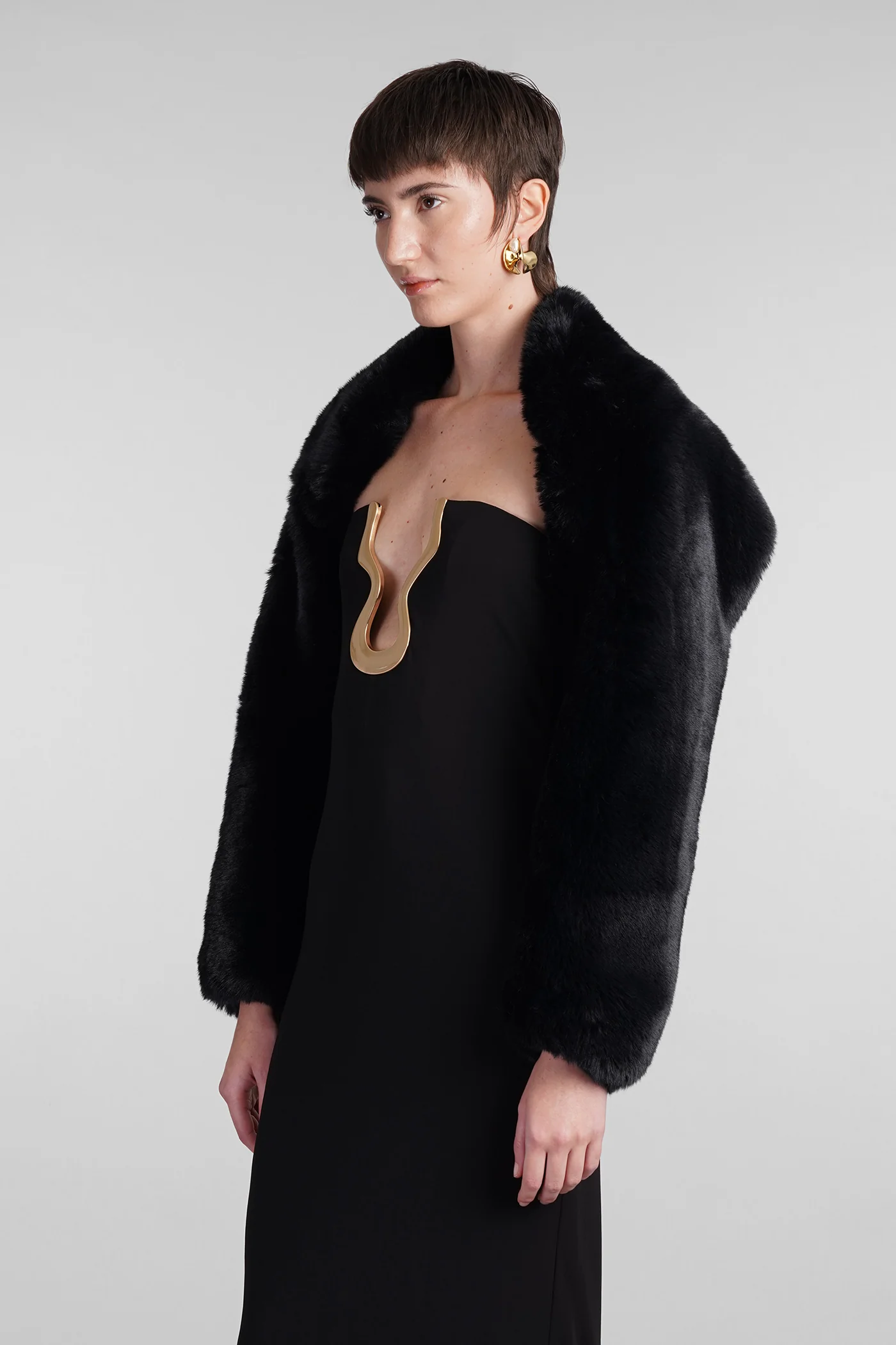 Bentley Shrug in black polyester - Image 4