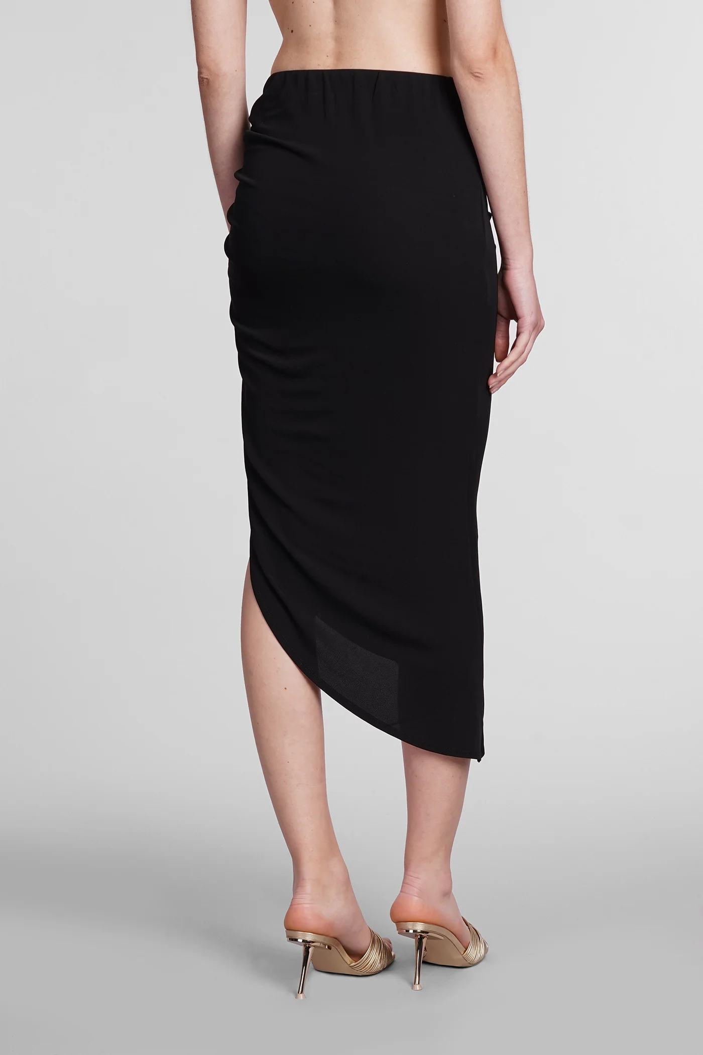 Icarus Skirt in black viscose - Image 3
