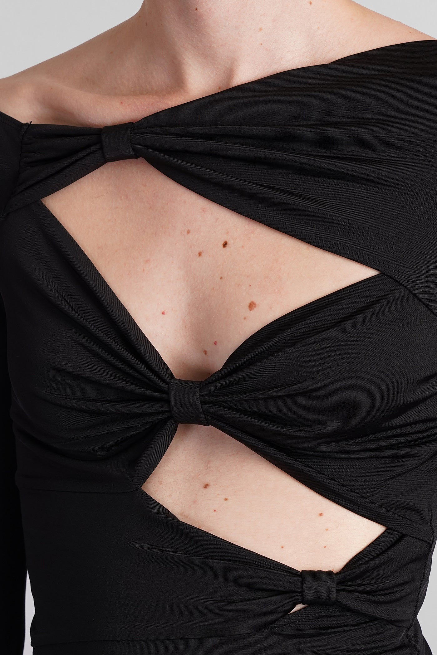 Rosia Topwear in black viscose - Image 5