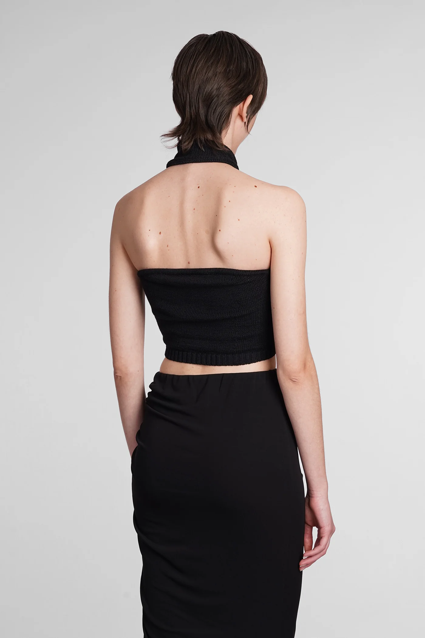 Sorine Topwear in black cotton - Image 3