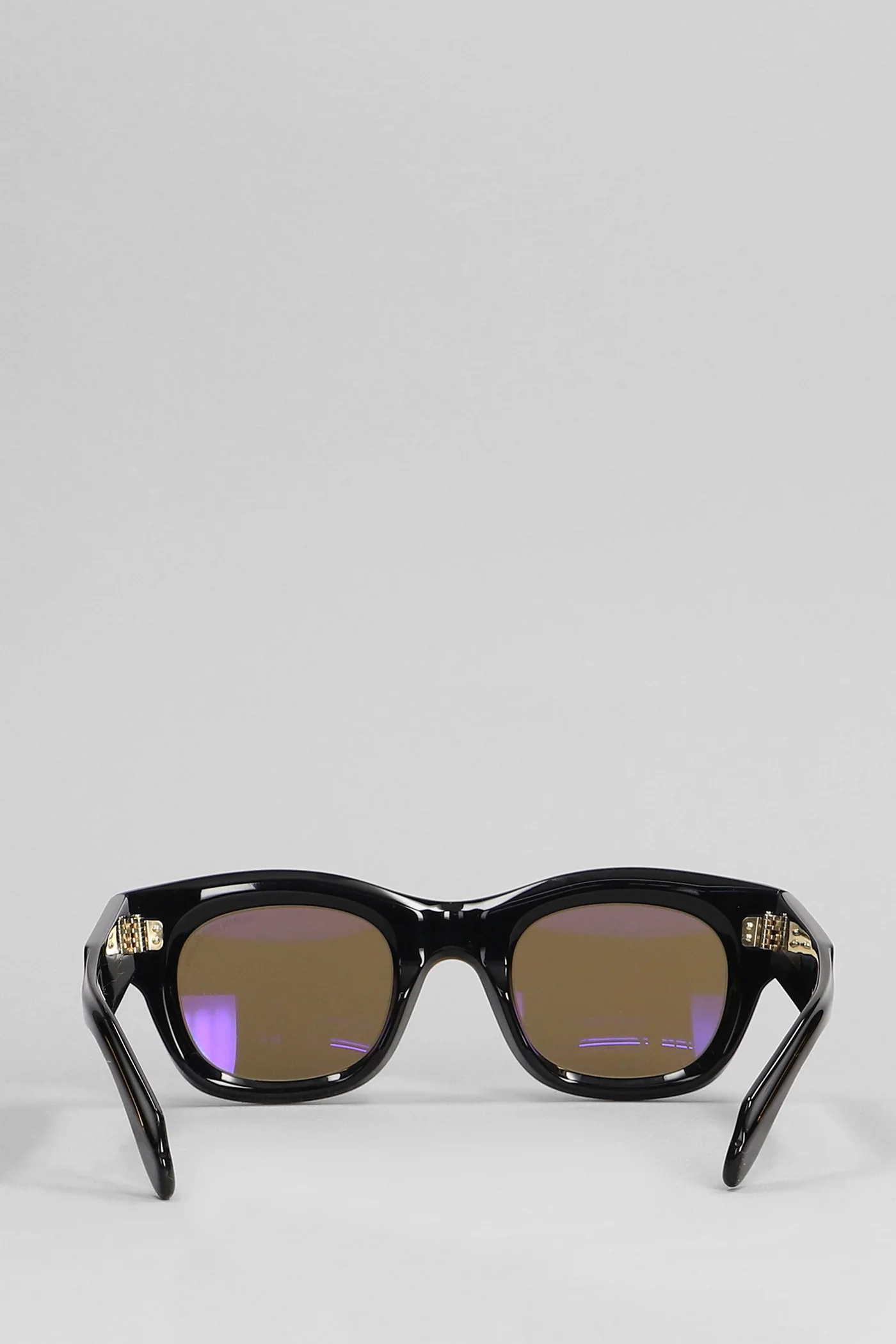 9261 Sunglasses in black acetate - Image 3