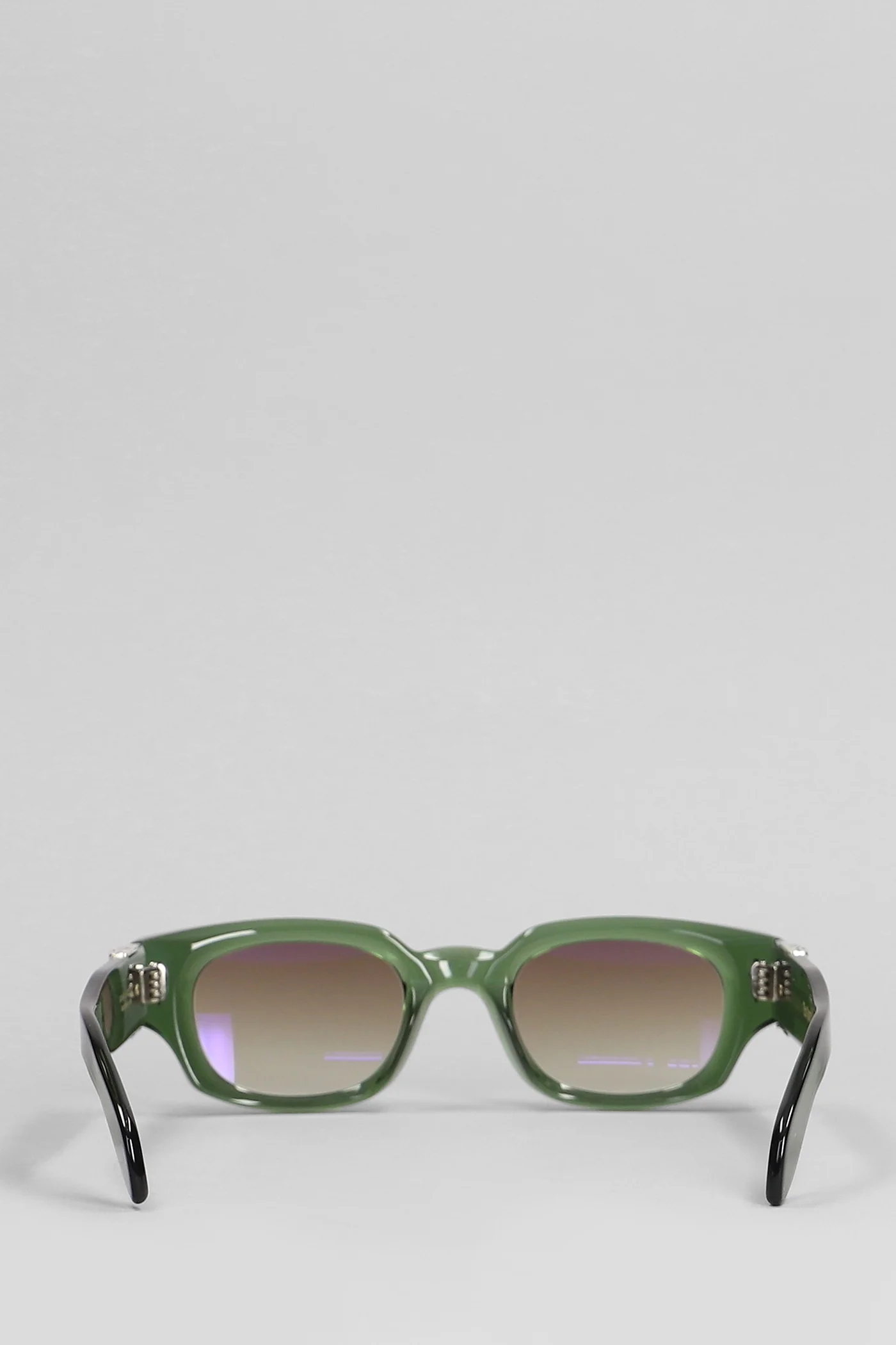 The great frog Sunglasses in green acetate - Image 3