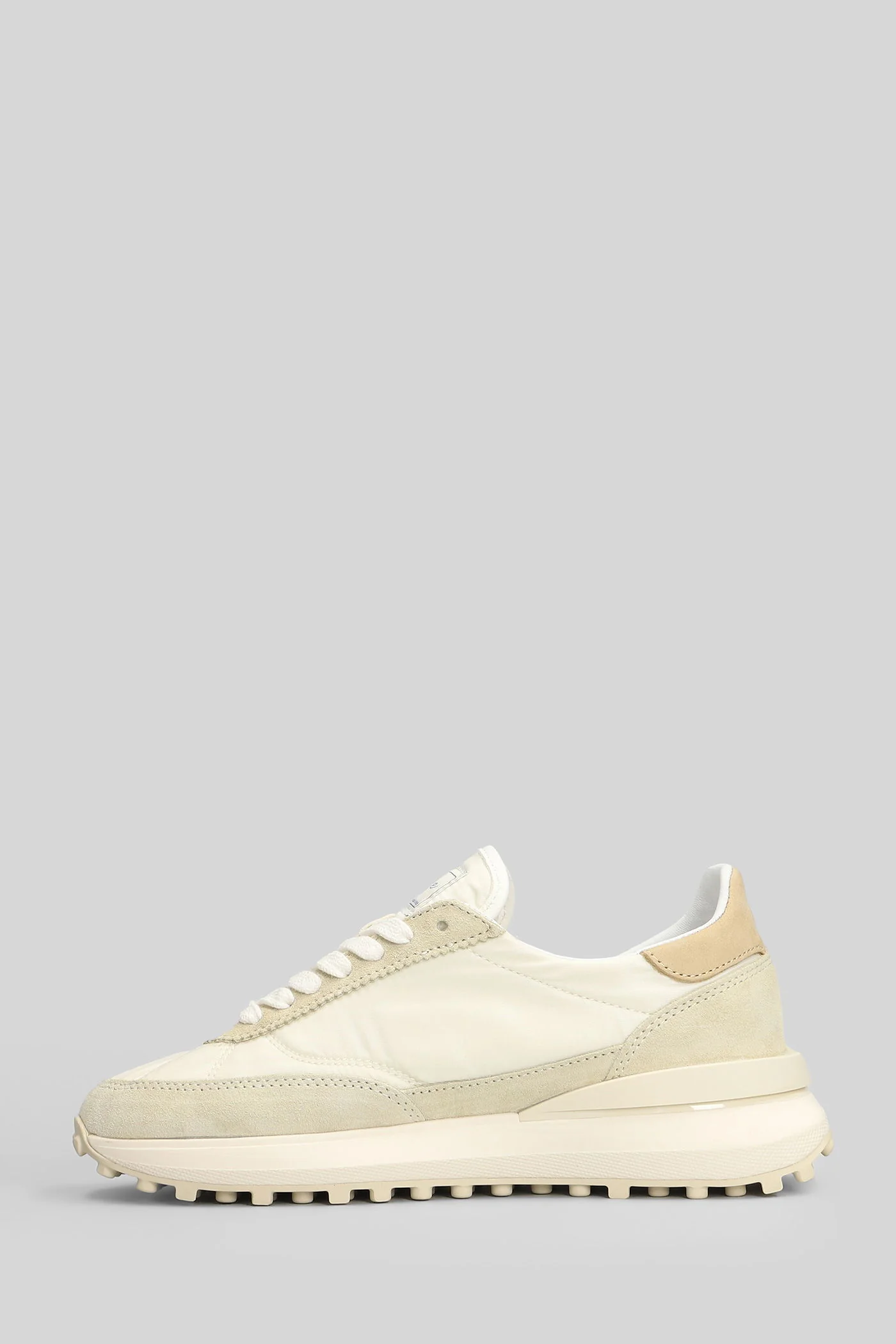 Athleta Nylon Sneakers in beige Suede and fabric - Image 3