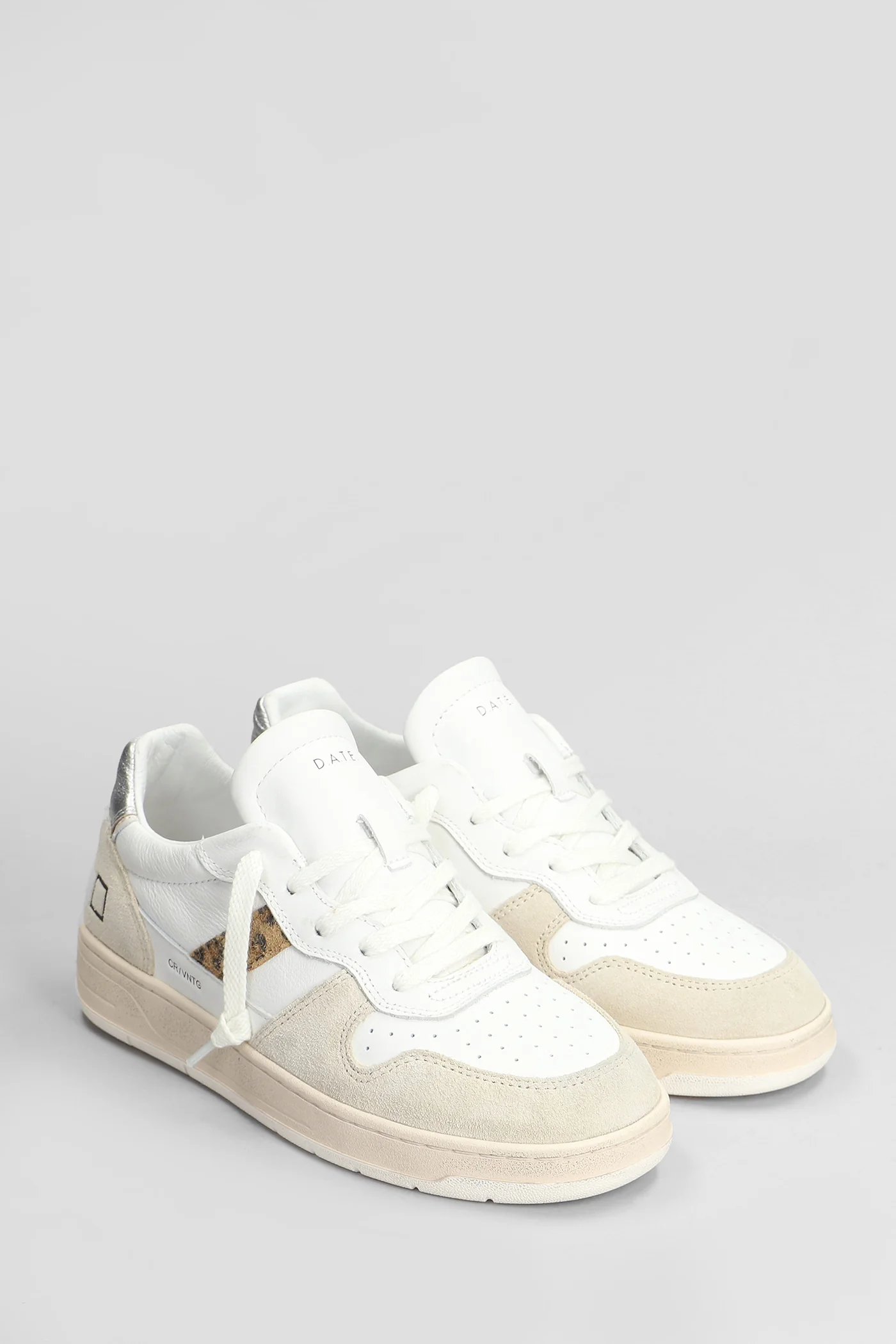Court 2.0 Sneakers in white suede and leather - Image 2
