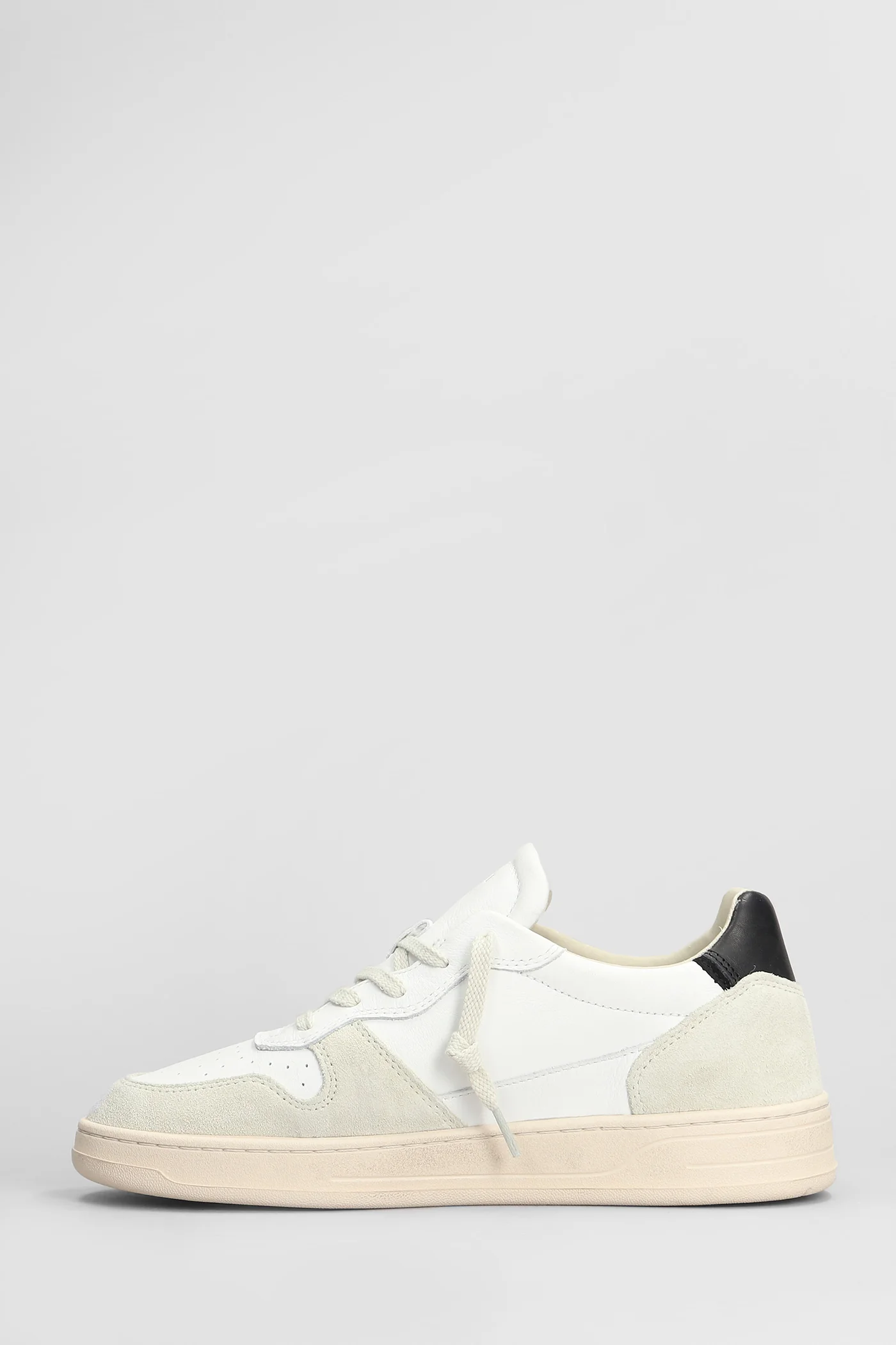 Court 2.0 Sneakers in white suede and leather - Image 3