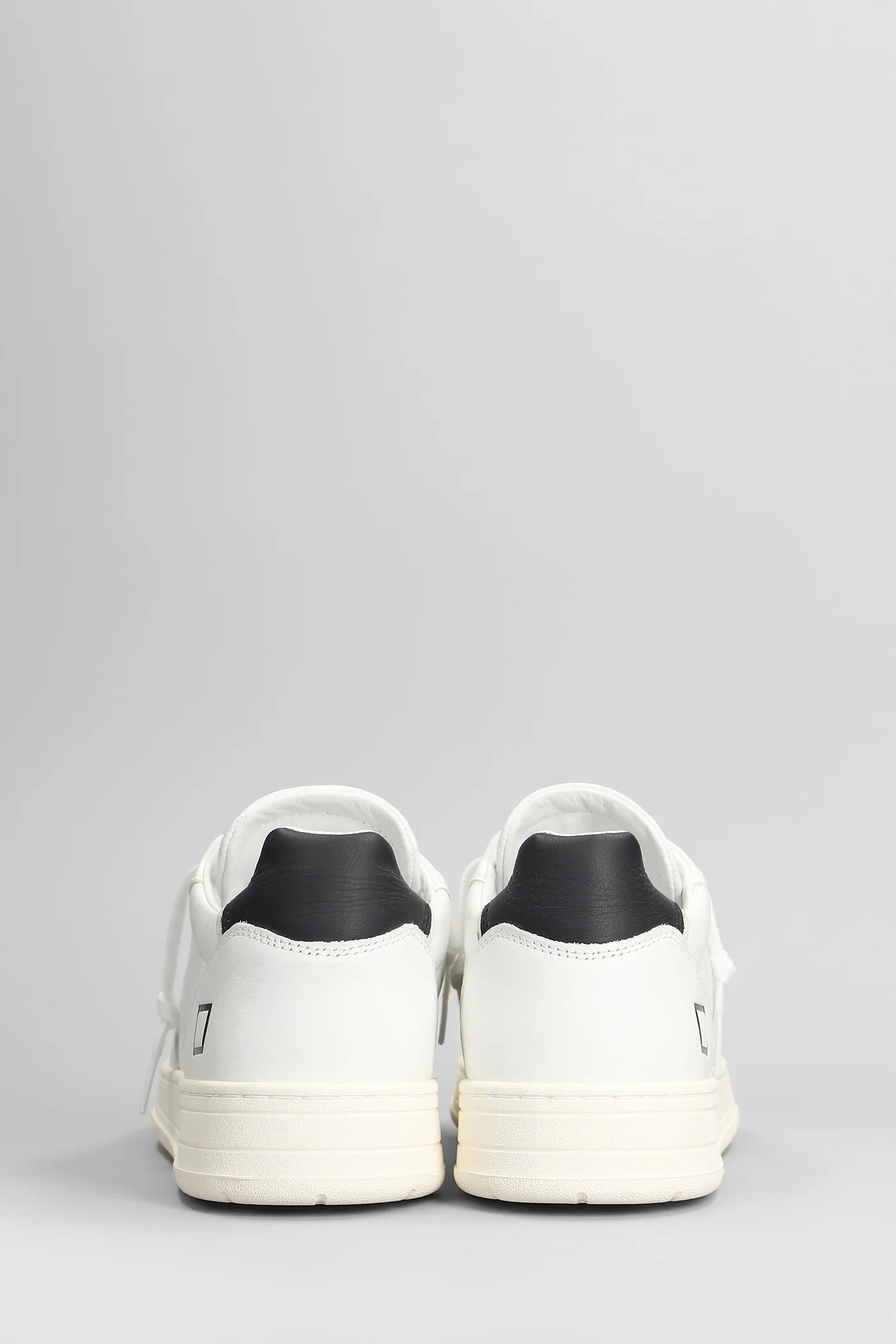 Court Sneakers in white leather - Image 4