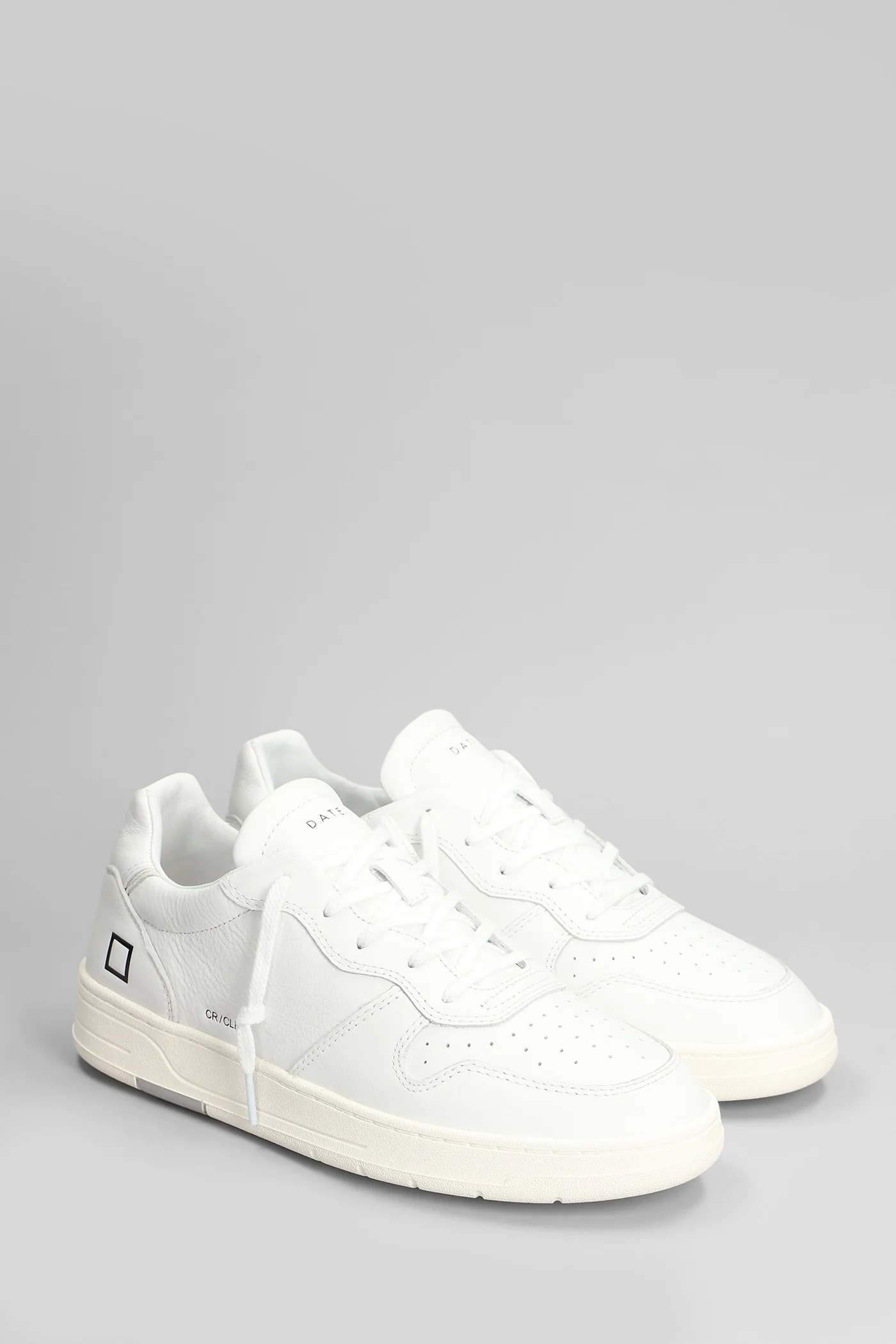 Court Sneakers in white leather - Image 2
