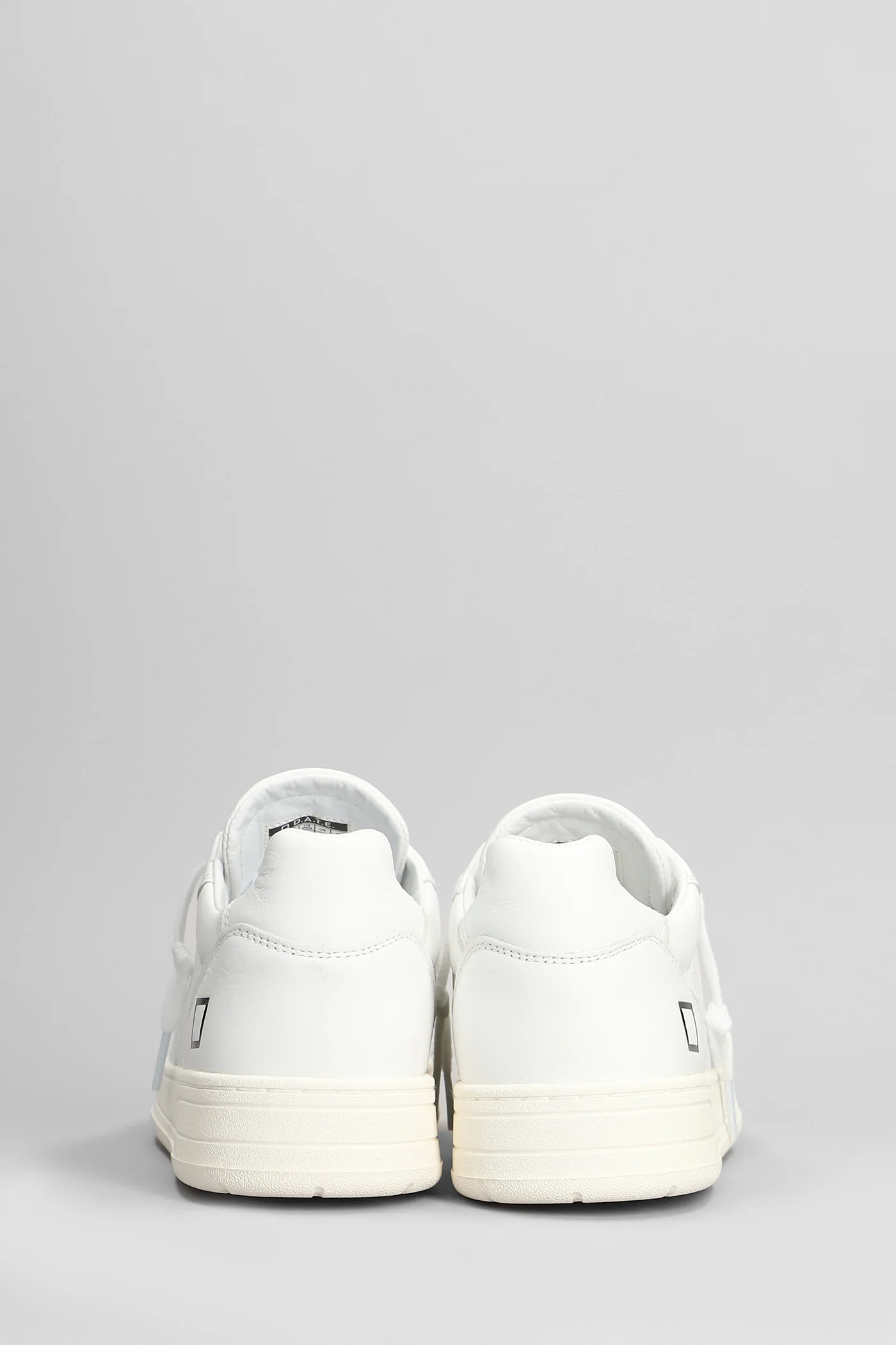 Court Sneakers in white leather - Image 4