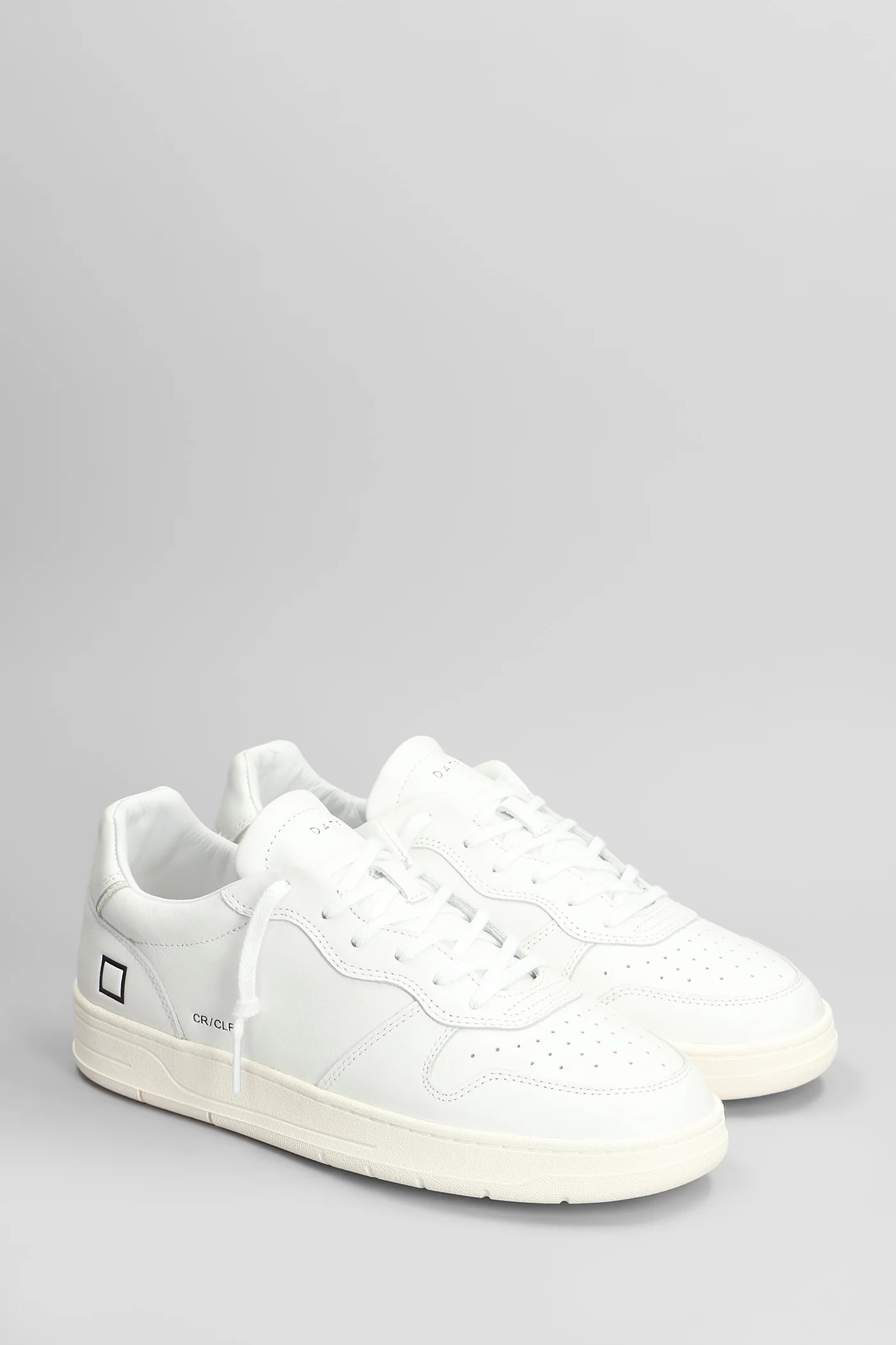 Court Sneakers in white leather - Image 2