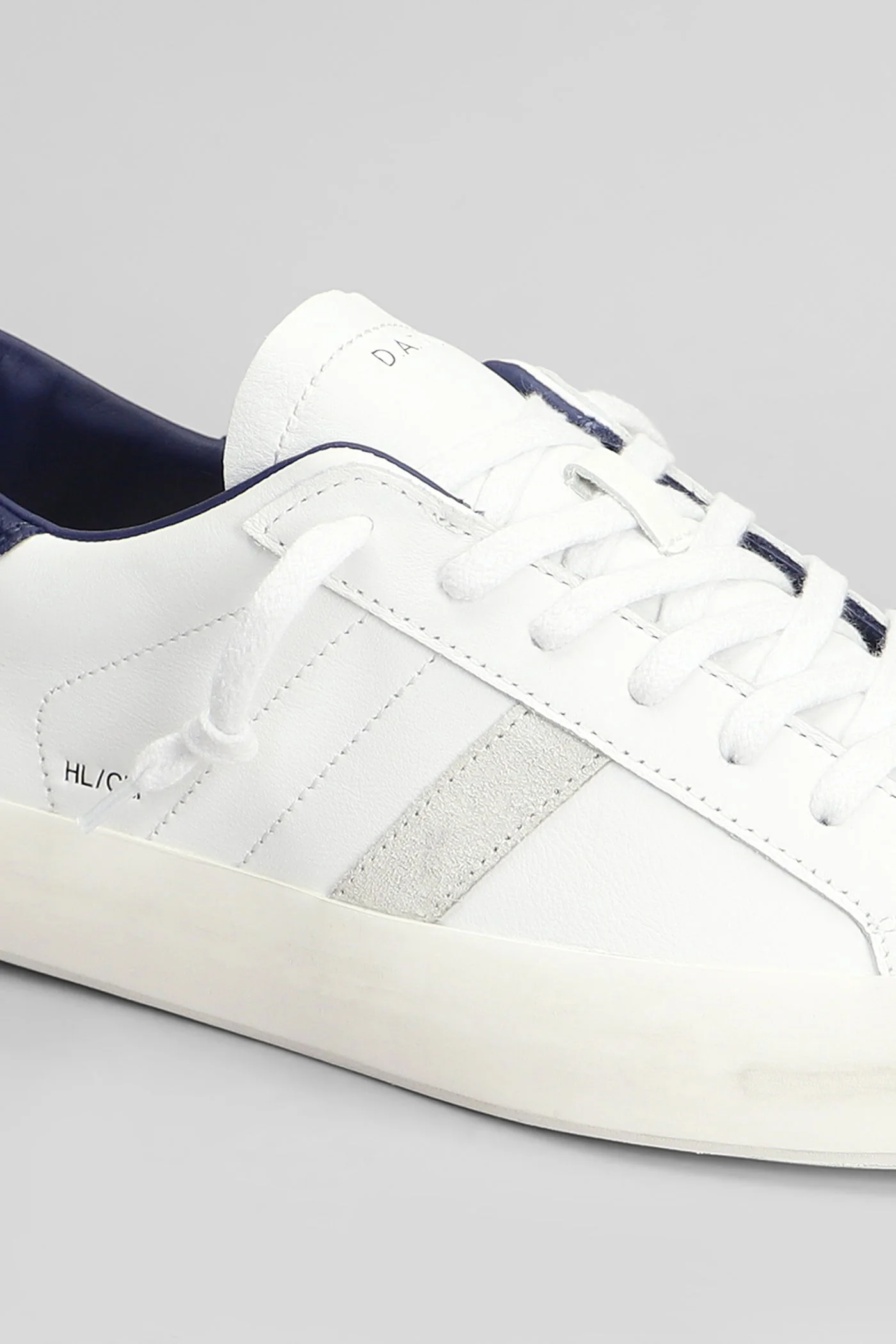 Hill Low Calf Sneakers in white leather - Image 5