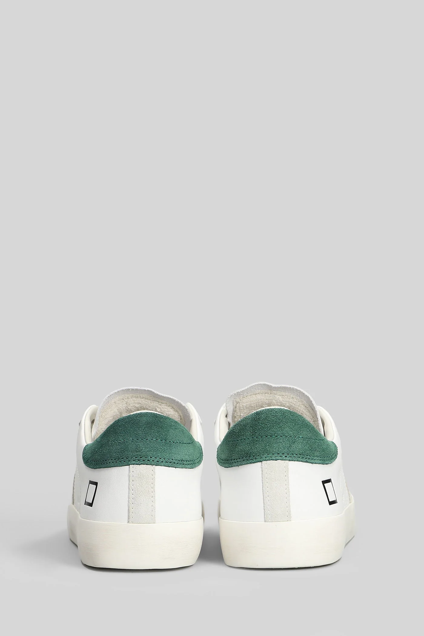 Hill Low Calf Sneakers in white leather - Image 4