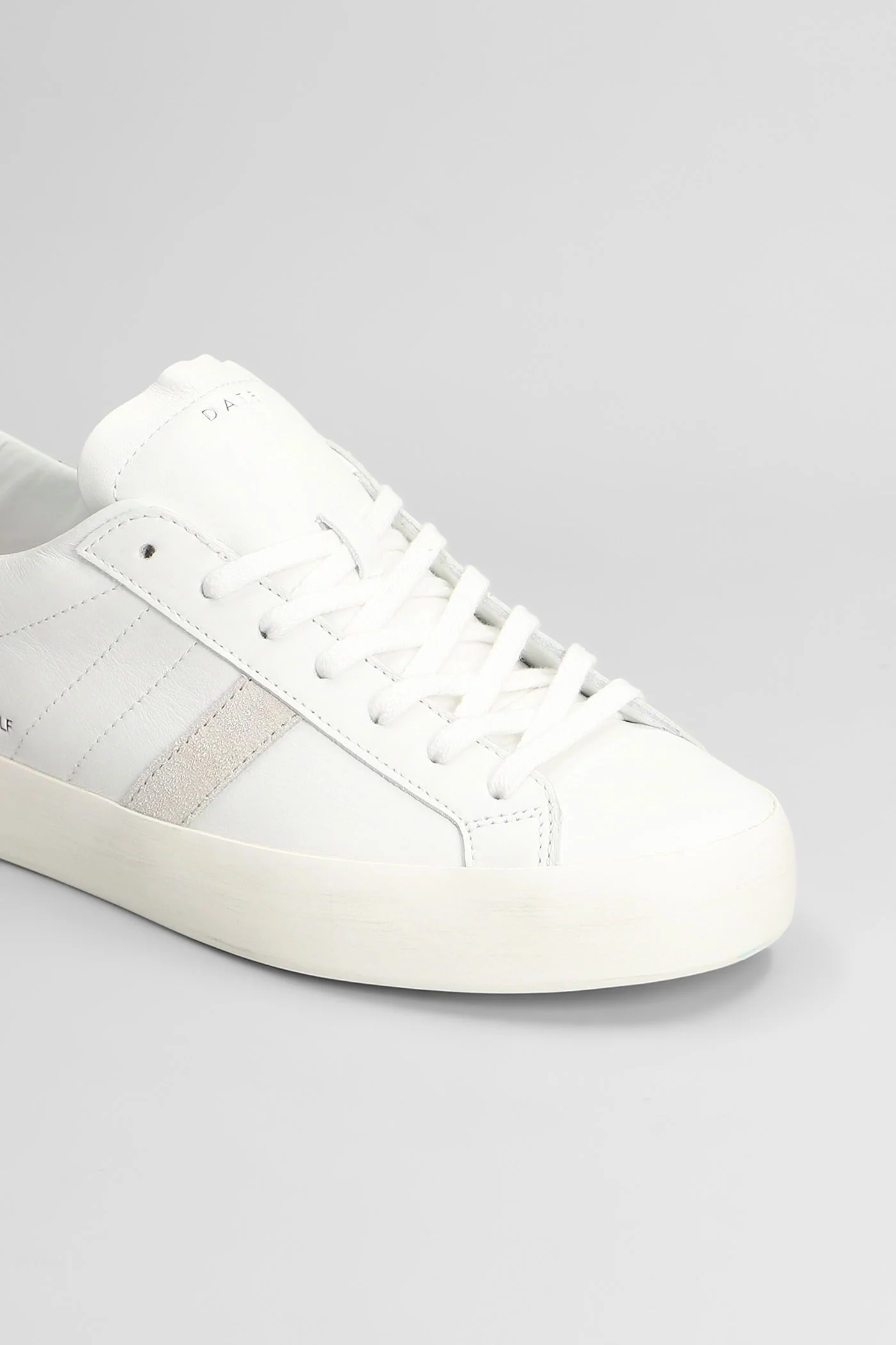 Hill Low Calf Sneakers in white leather - Image 5