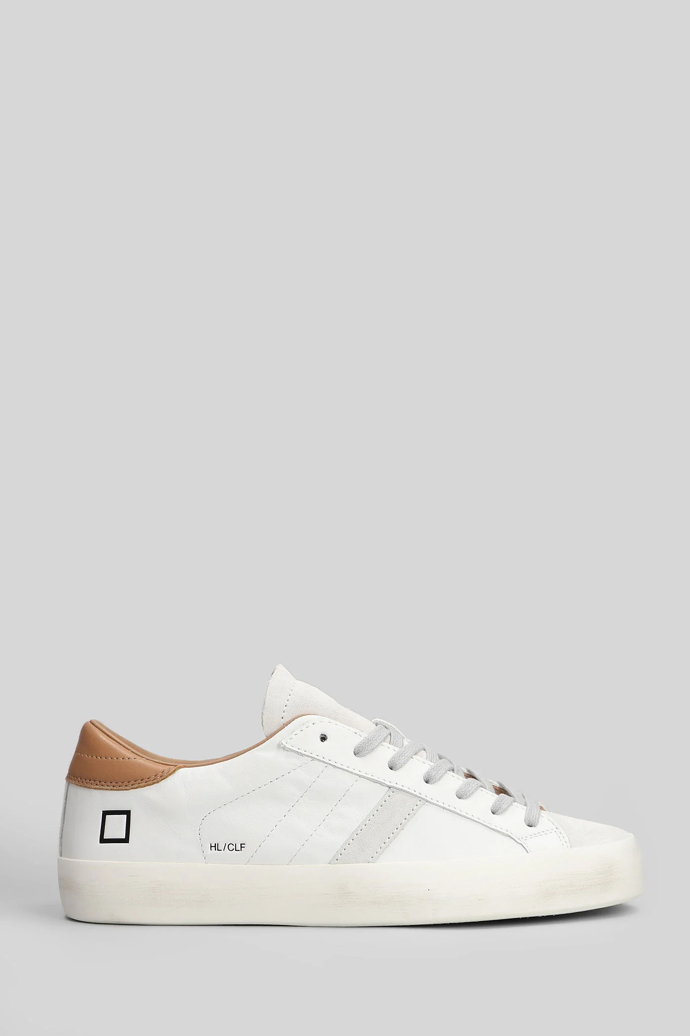 Hill Low Calf Sneakers in white leather