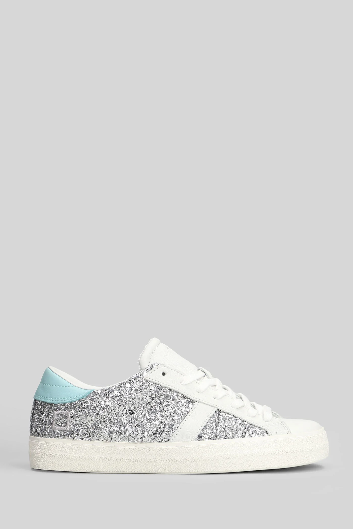 Hill Low Glitter Sneakers in silver glitter