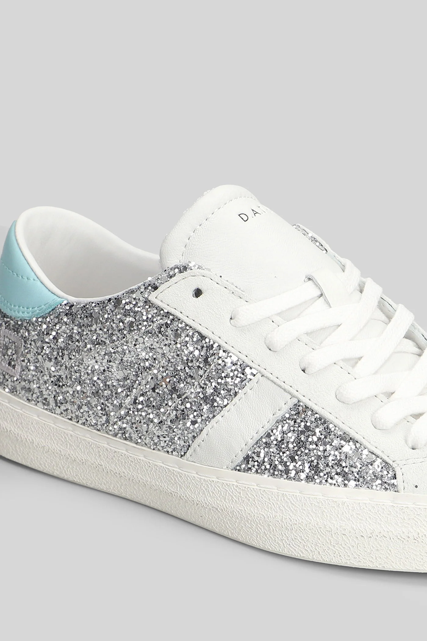 Hill Low Glitter Sneakers in silver glitter - Image 5