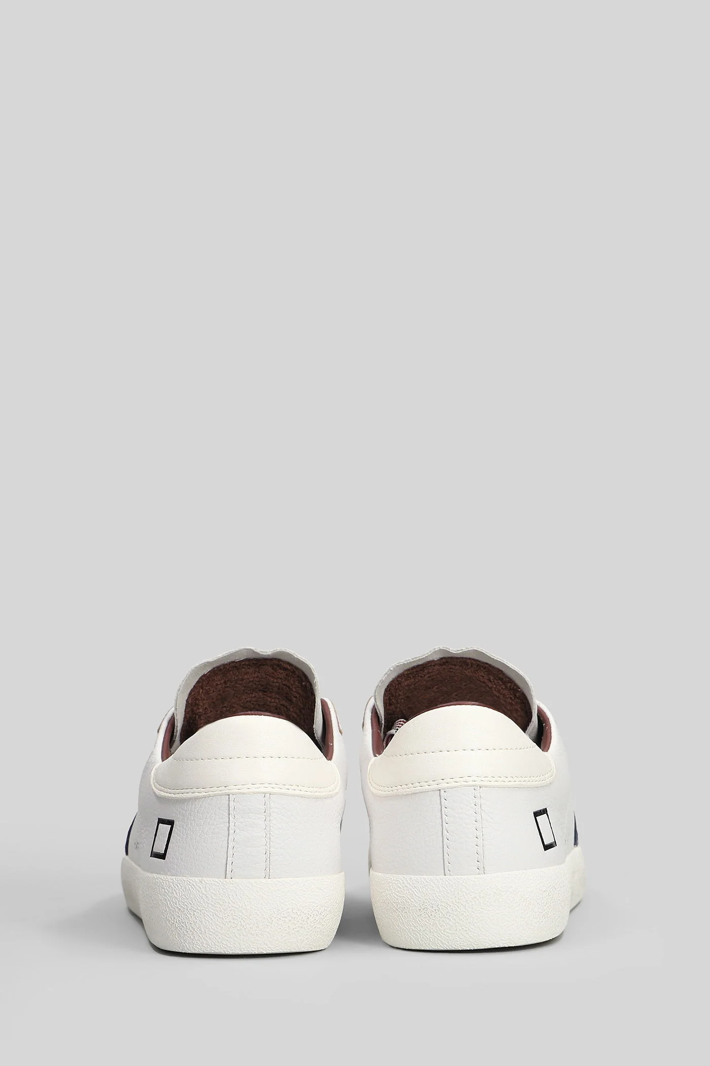 Hill Low Natural Sneakers in white suede and leather - Image 4