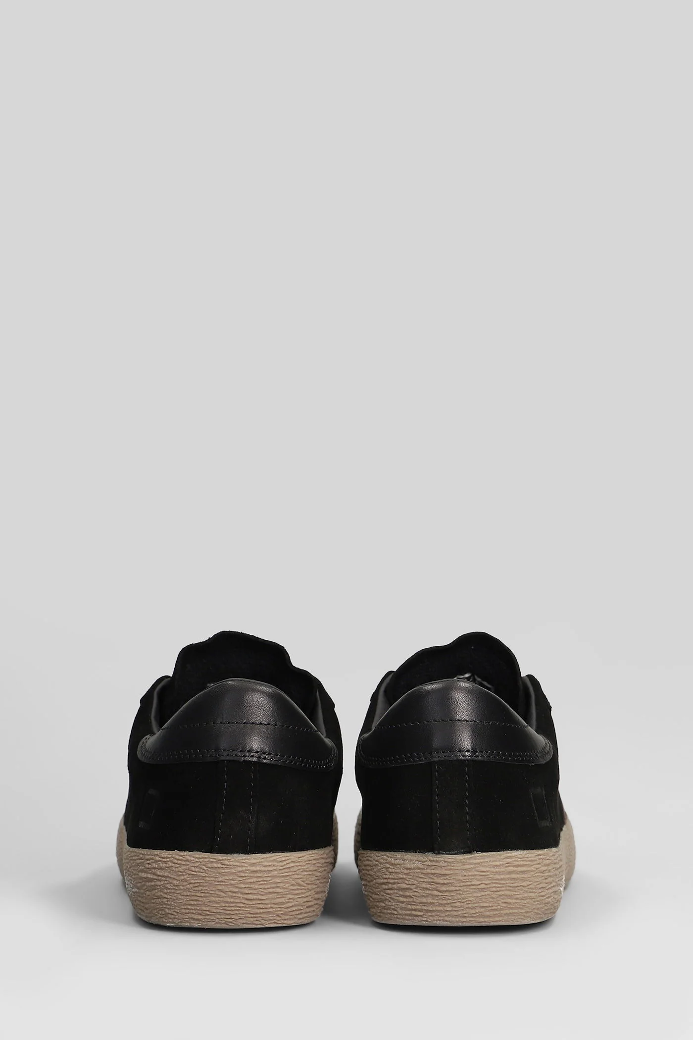 Hill Low Sneakers in black suede - Image 4