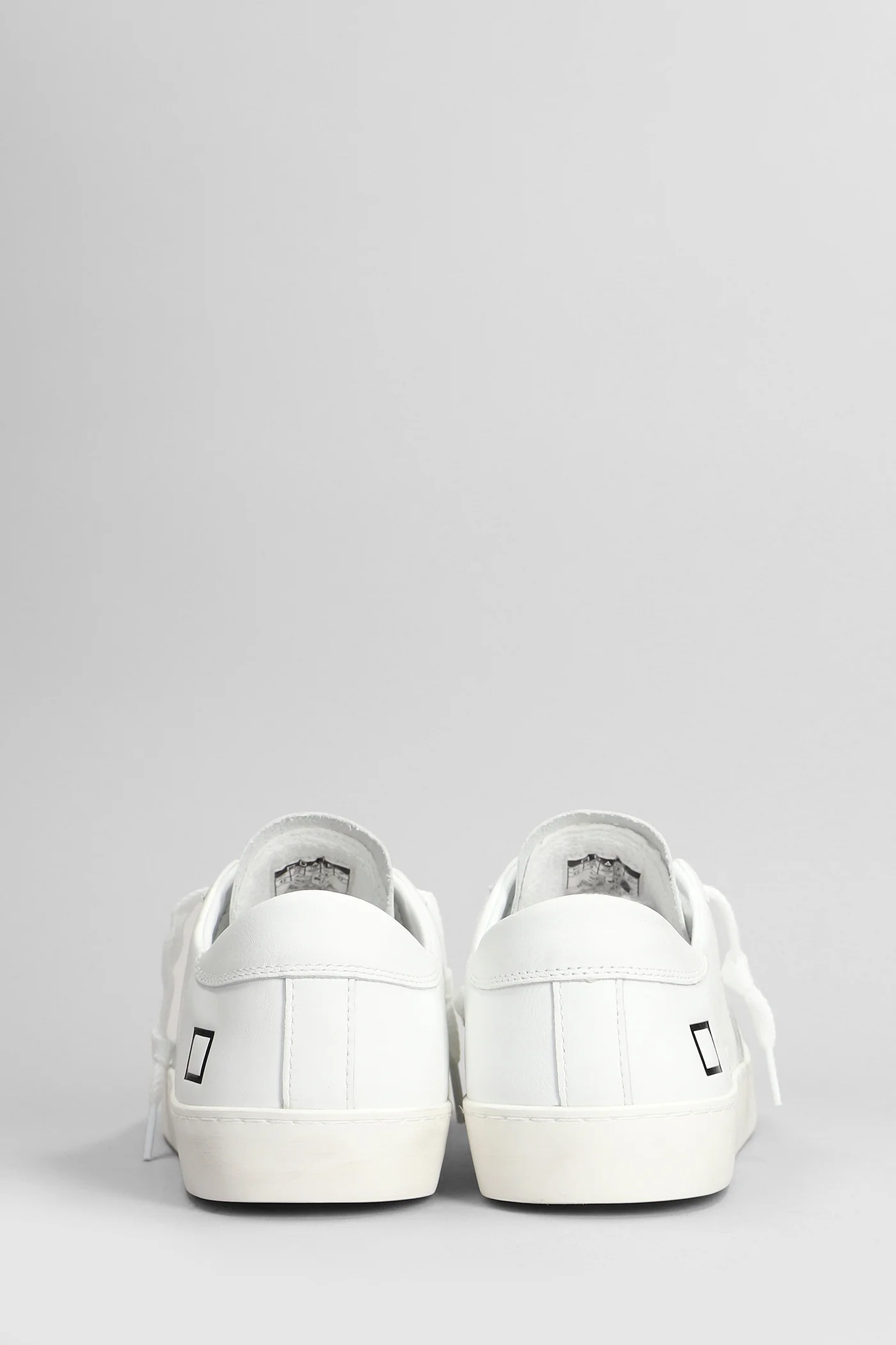 Hill Low Sneakers in white leather - Image 4