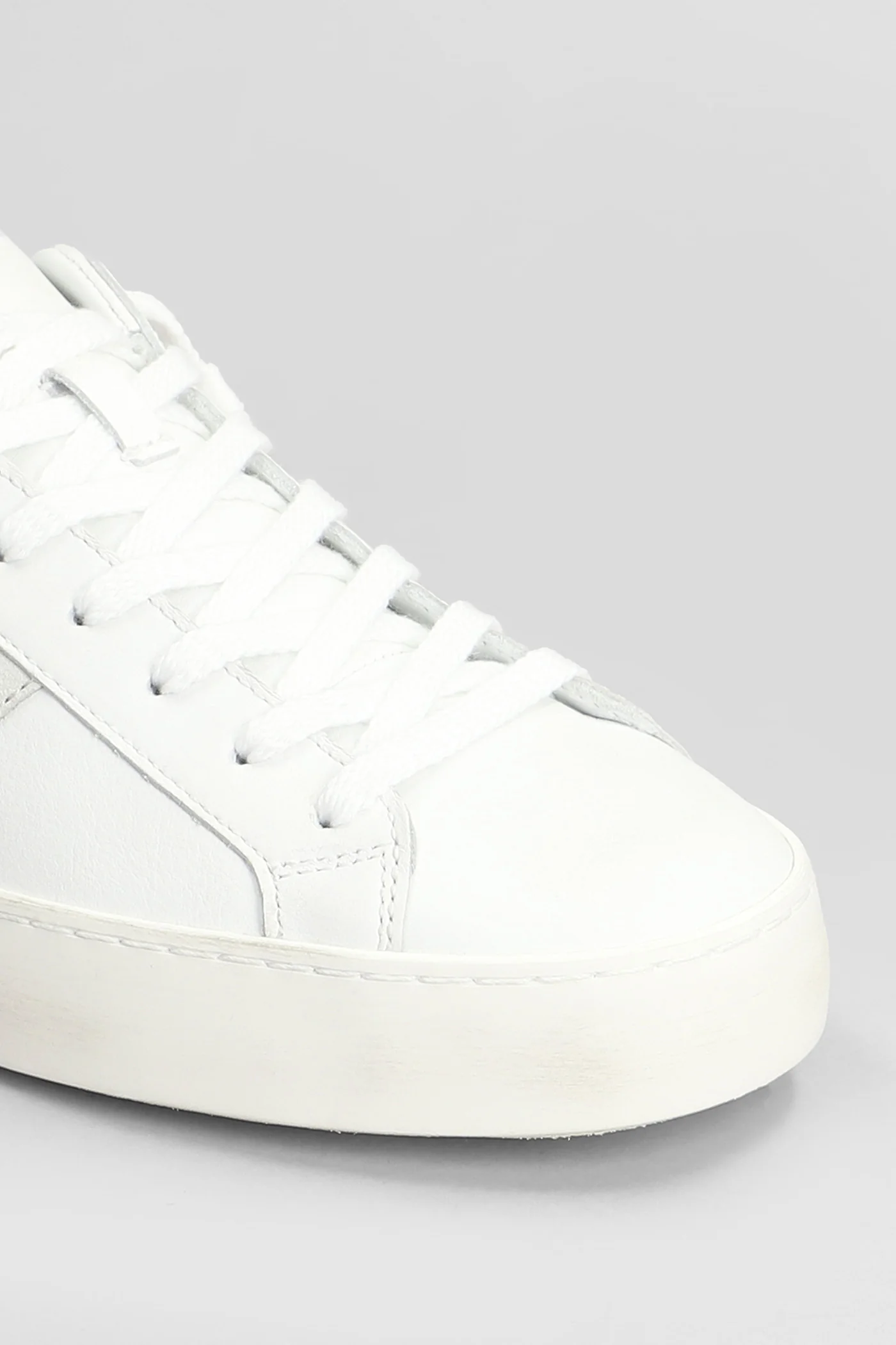 Hill Low Sneakers in white leather - Image 5