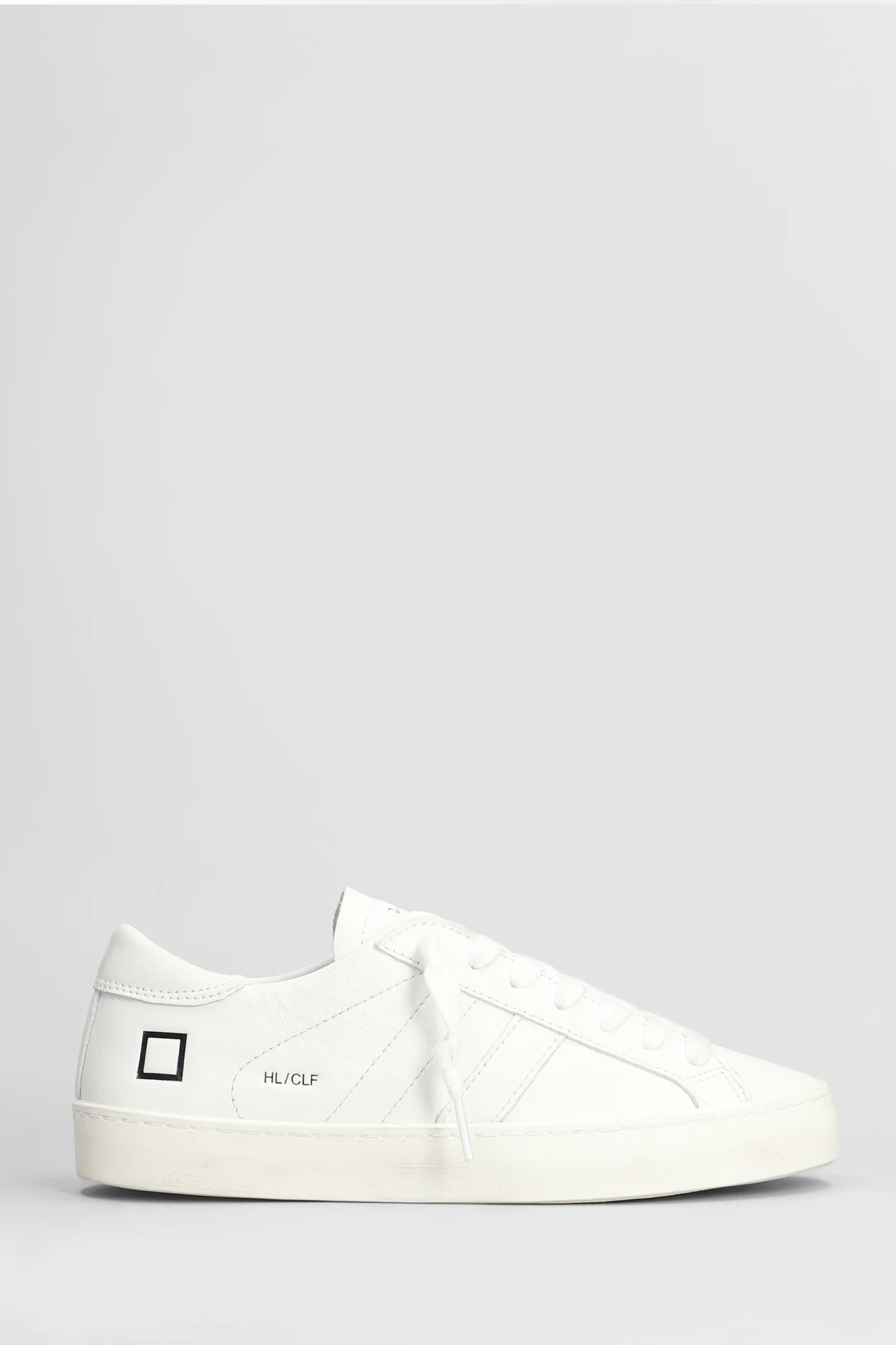 Hill Low Sneakers in white leather