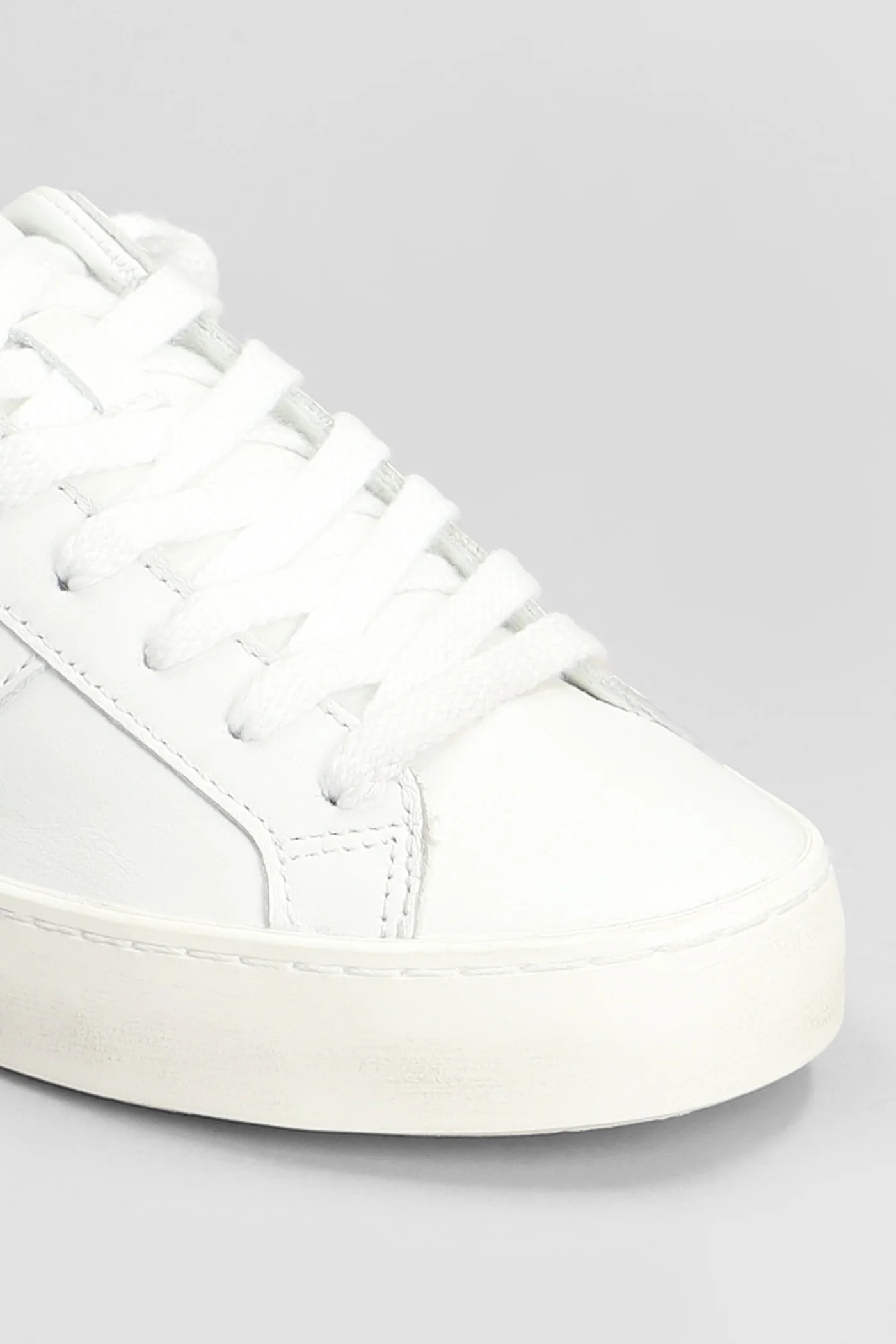 Hill Low Sneakers in white leather - Image 5
