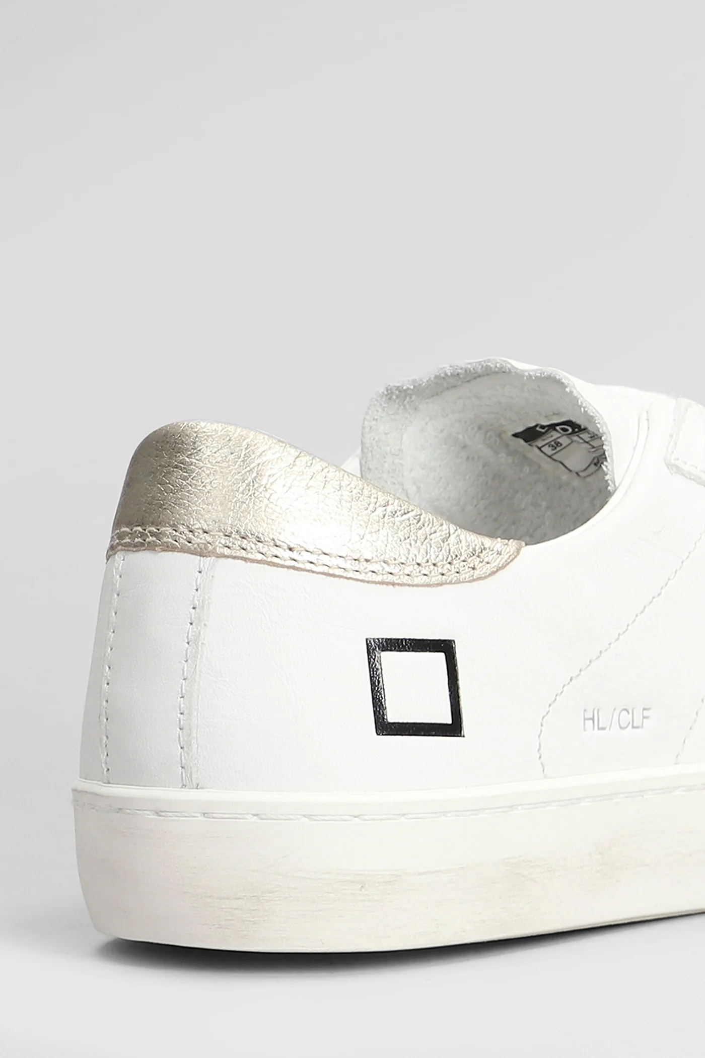 Hill Low Sneakers in white leather - Image 5