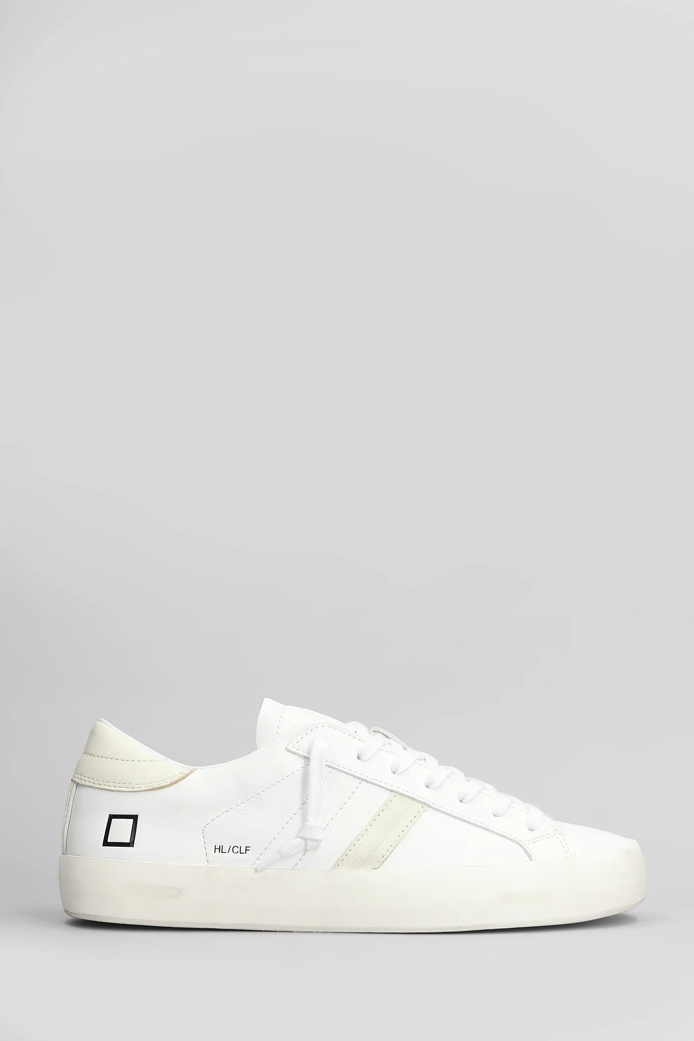 Hill Low Sneakers in white leather