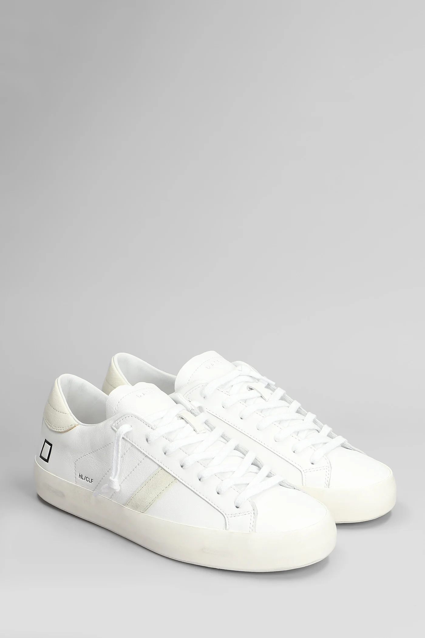 Hill Low Sneakers in white leather - Image 2