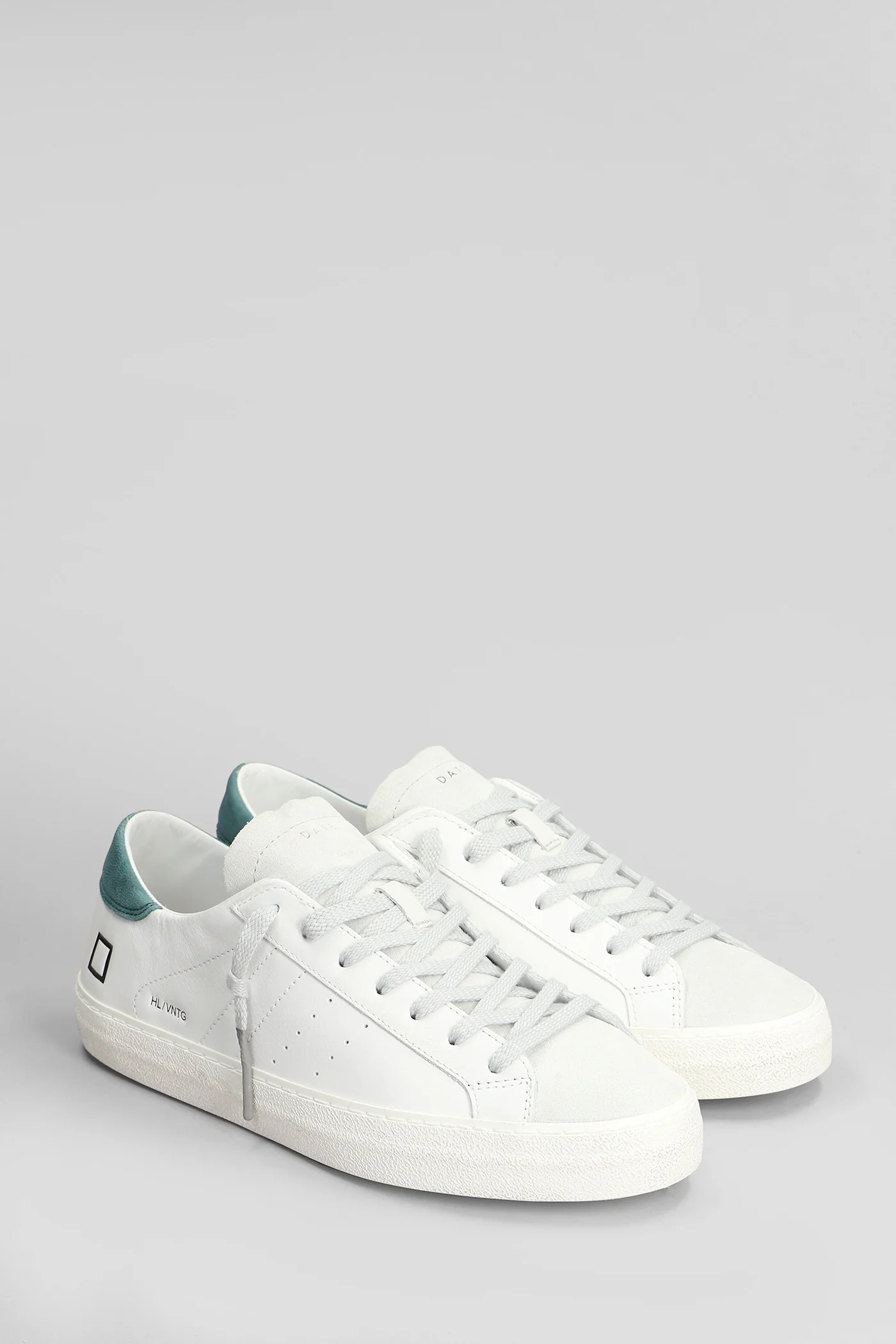Hill Low Sneakers in white suede and leather - Image 2