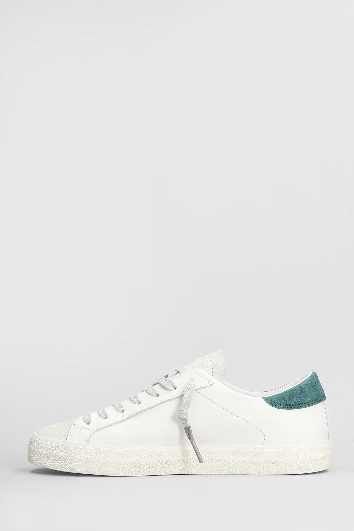 Hill Low Sneakers in white suede and leather - Image 3
