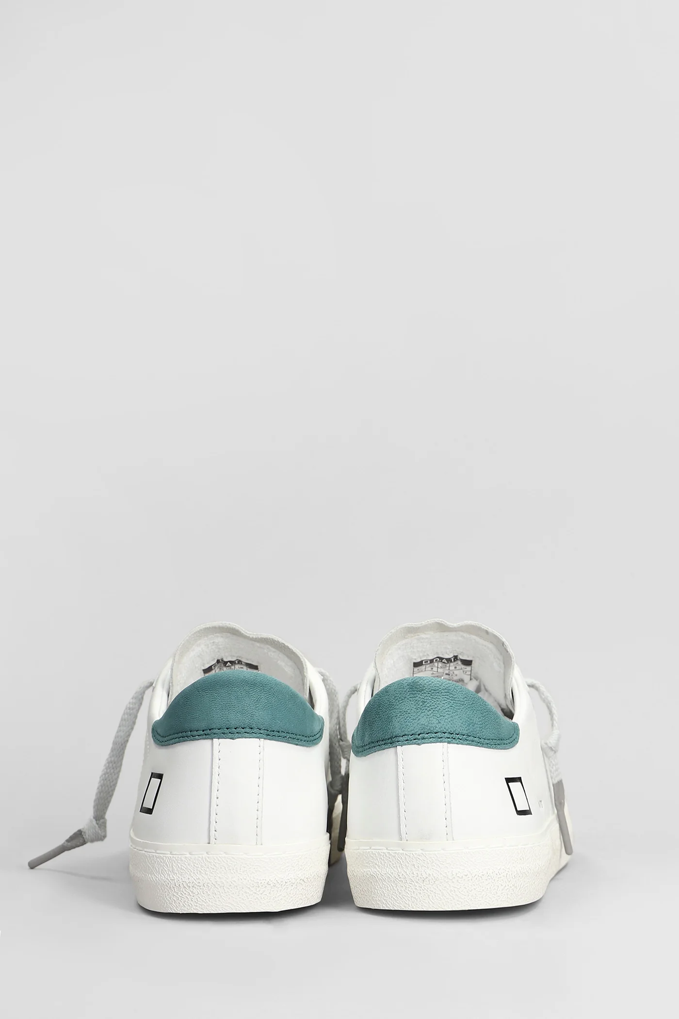 Hill Low Sneakers in white suede and leather - Image 4