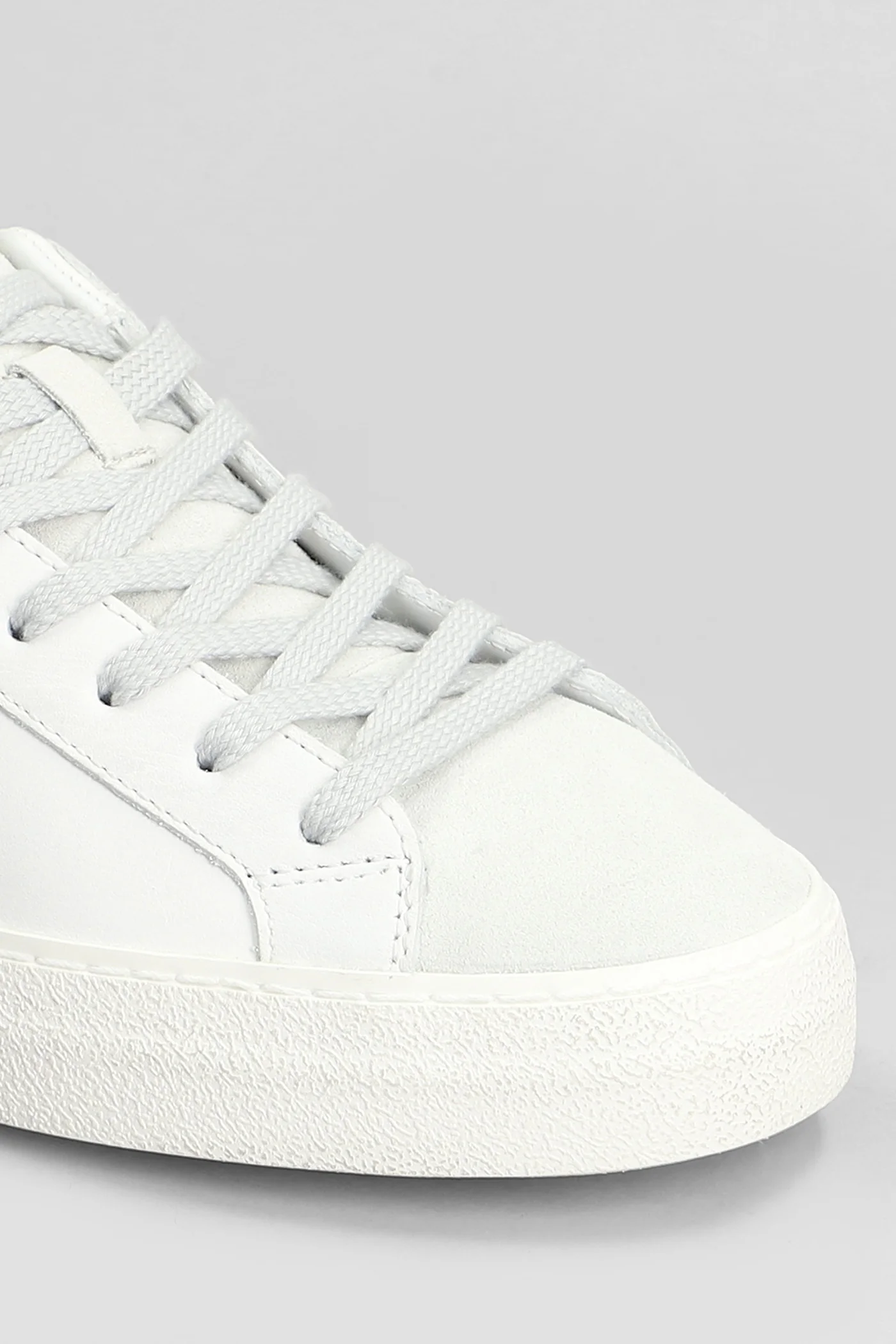 Hill Low Sneakers in white suede and leather - Image 5