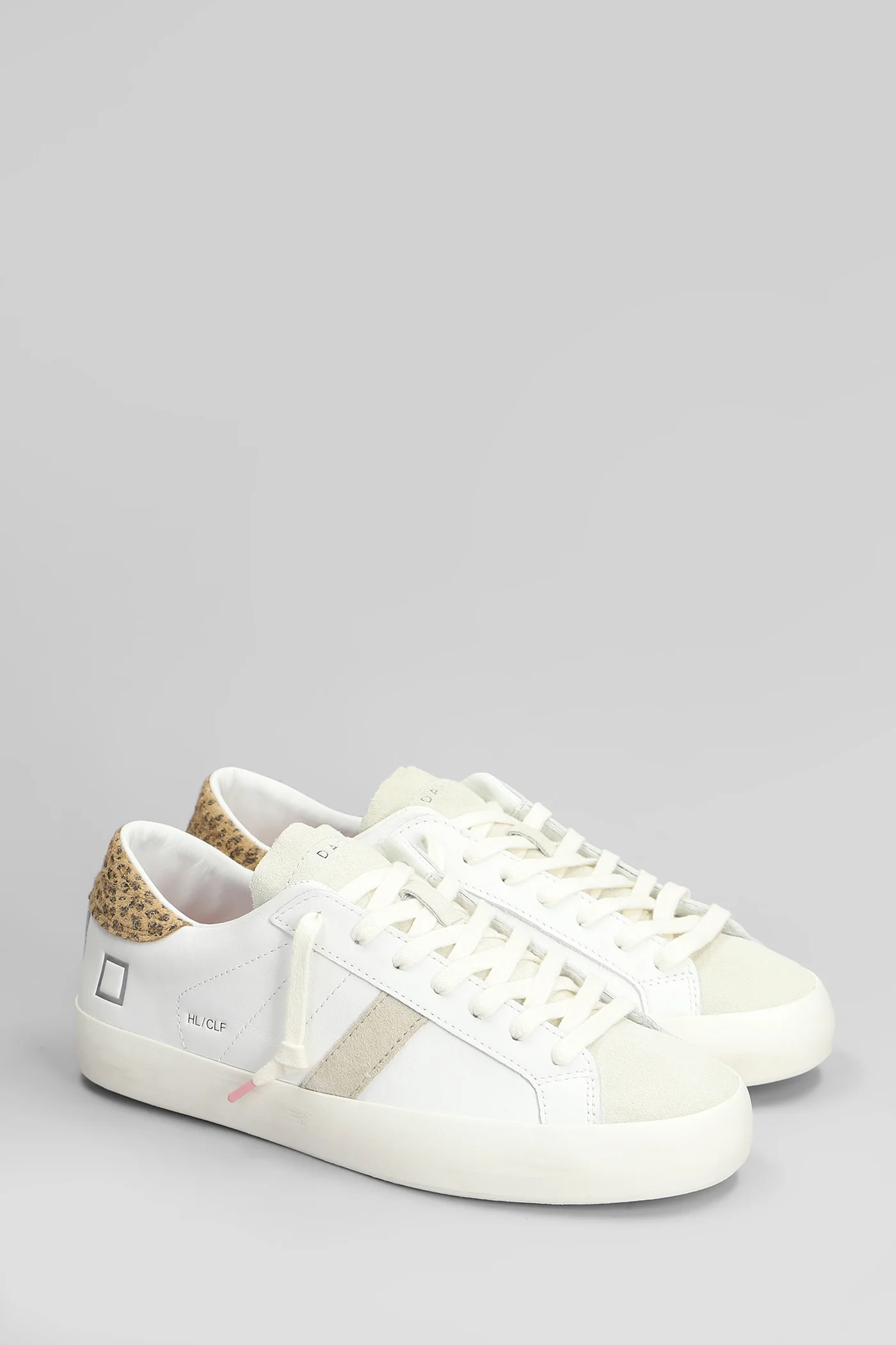 Hill Low Sneakers in white suede and leather - Image 2