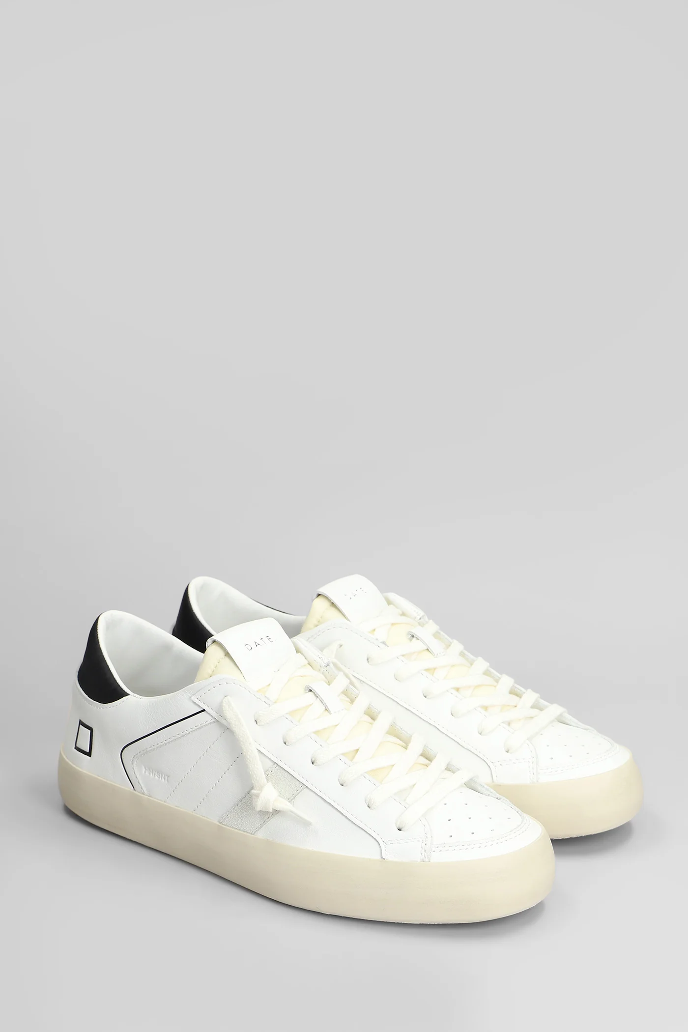 Hill Low Sneakers in white suede and leather - Image 2