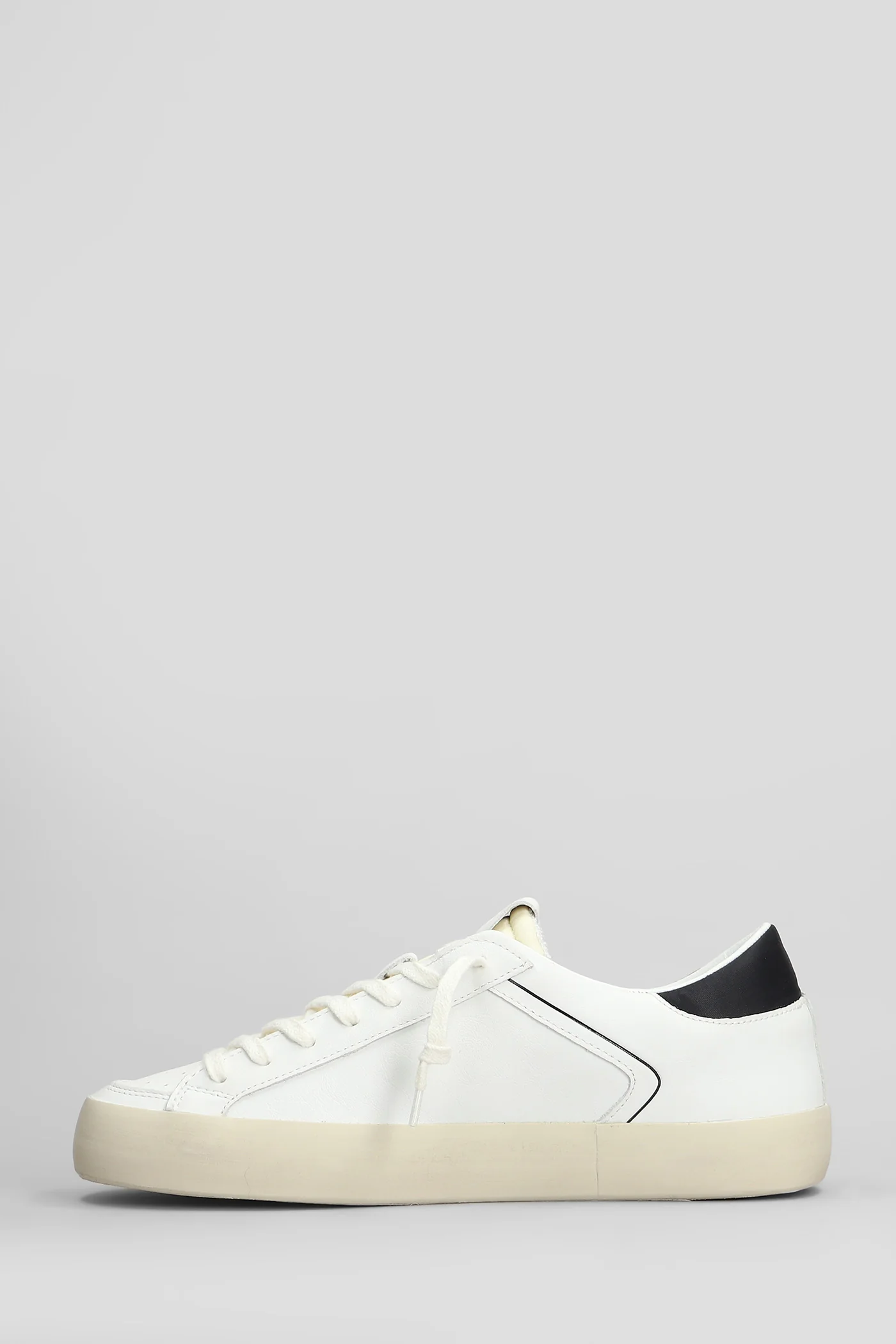 Hill Low Sneakers in white suede and leather - Image 3