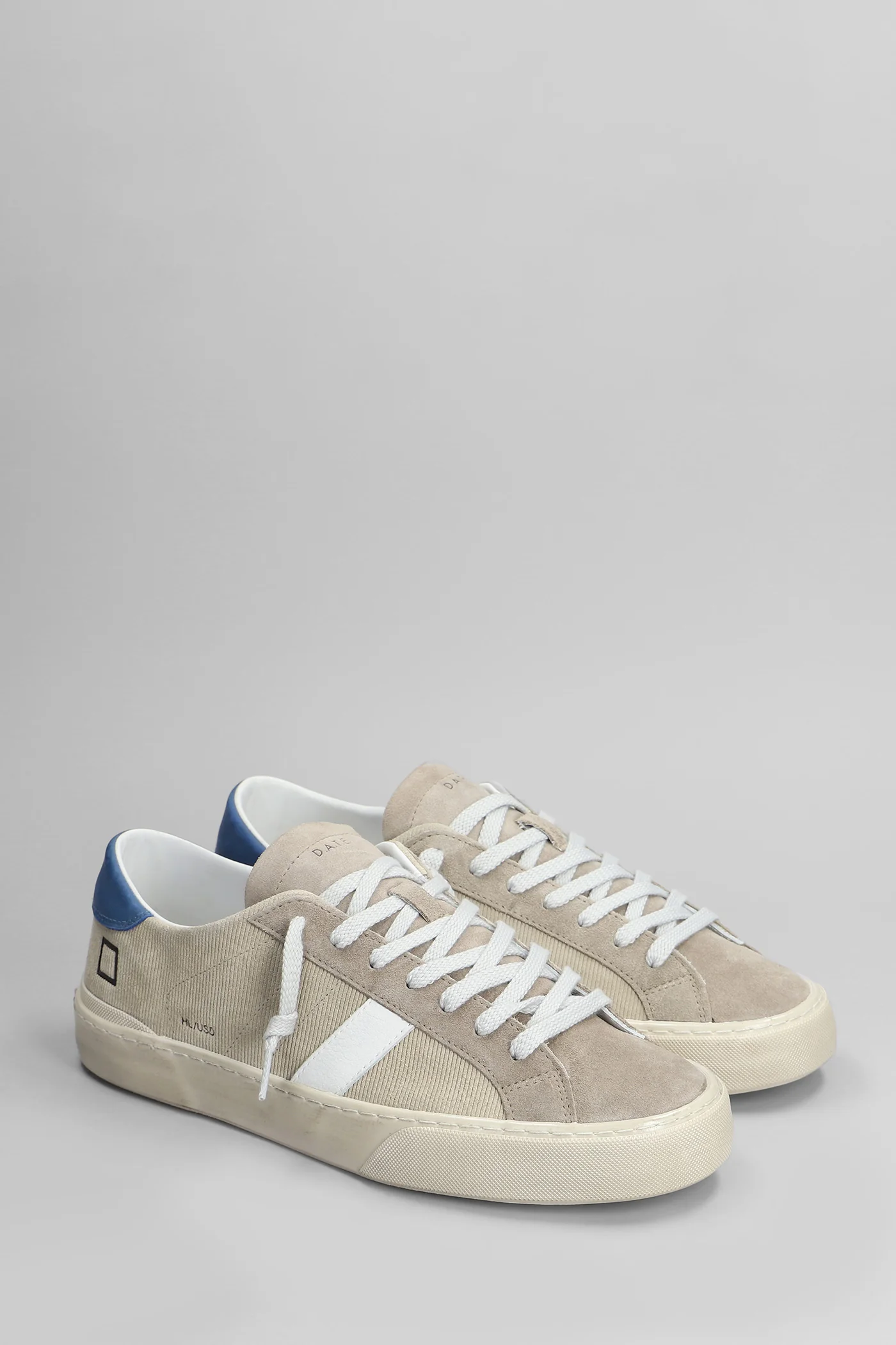 Hill Low Used Sneakers in beige suede - Image 2