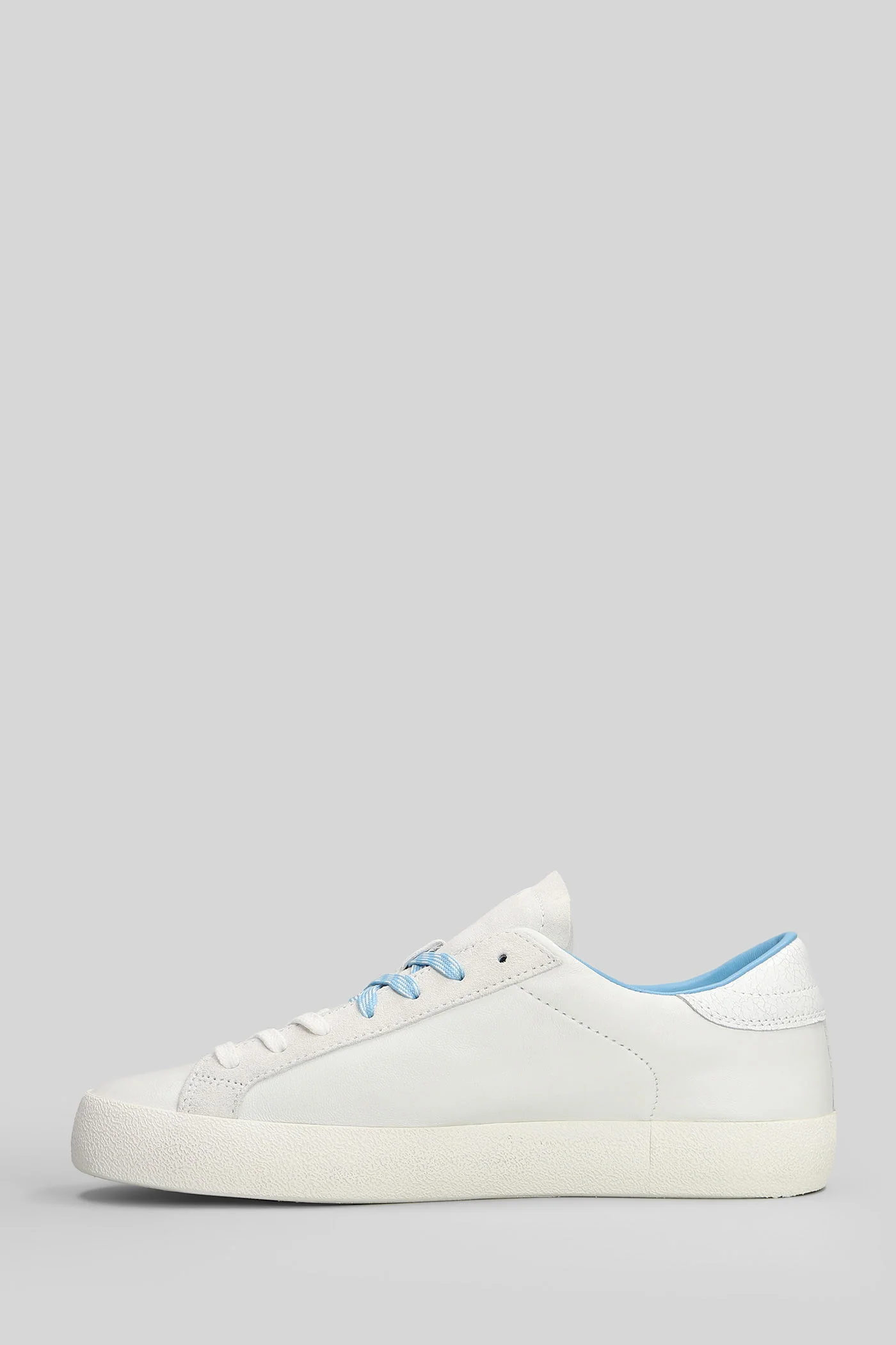 Hill Low Vintage Sneakers in white leather - Image 3