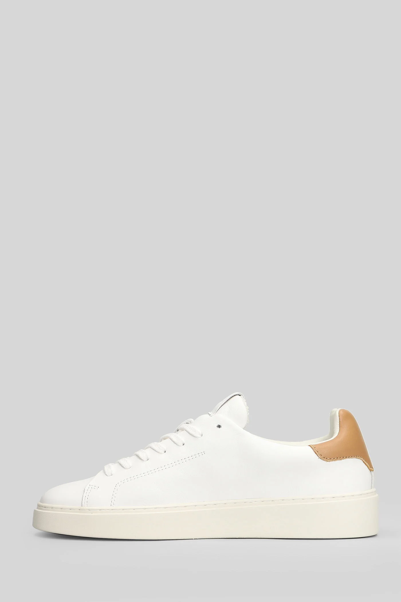 Levante Calf Sneakers in white leather - Image 3