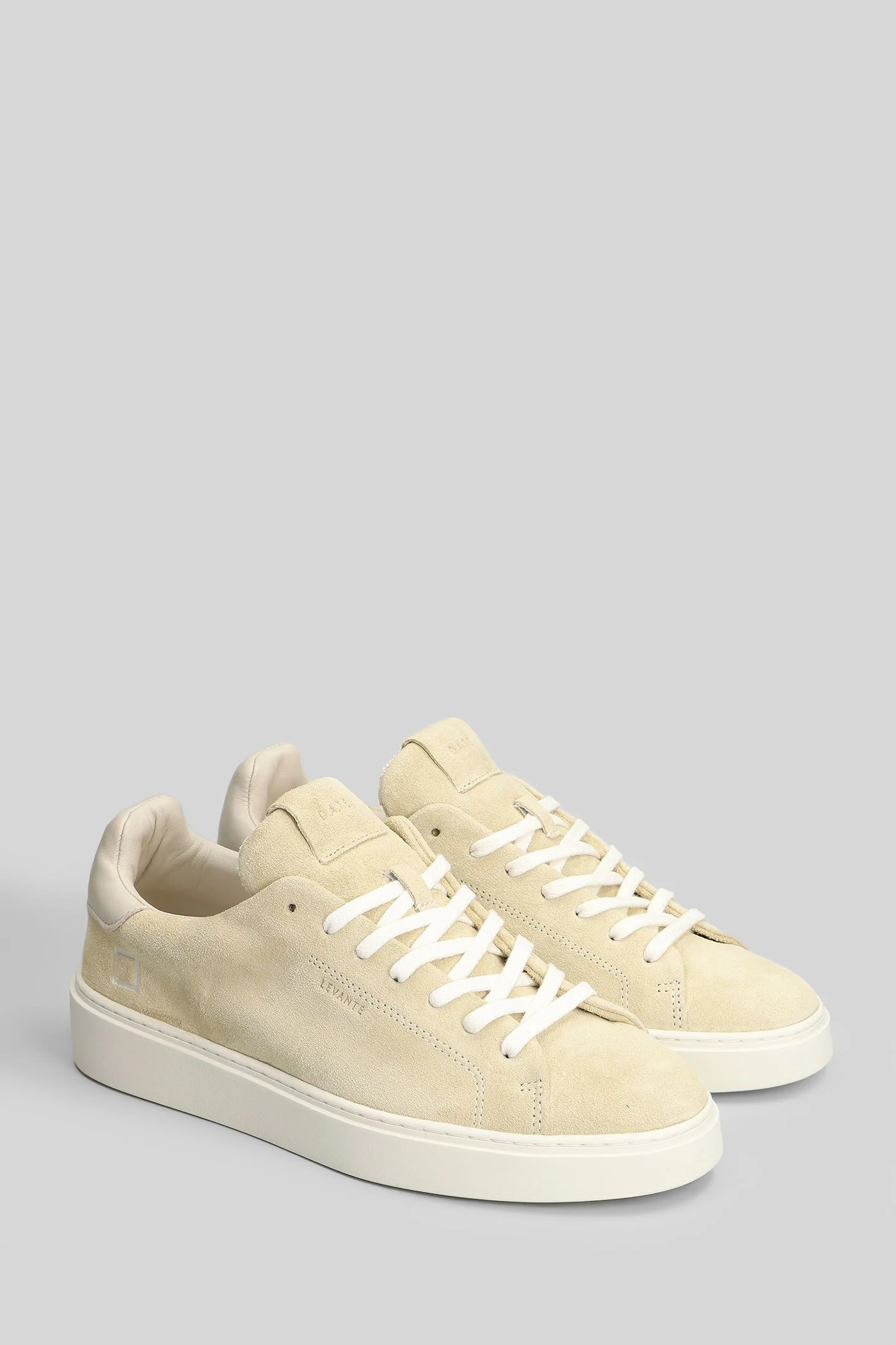 Levante Suede Sneakers in beige suede - Image 2