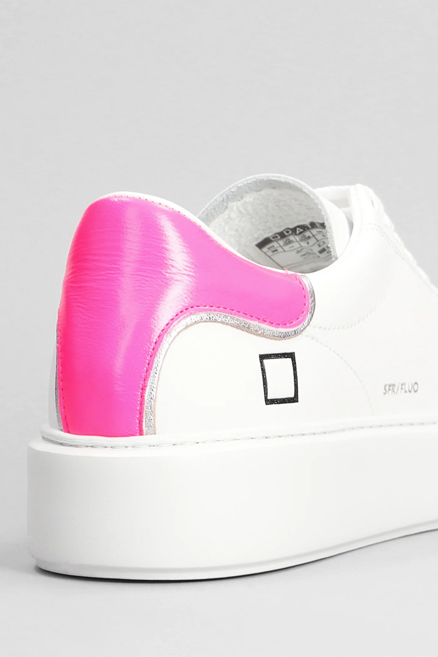 Sfera Fluo Sneakers in white leather - Image 5