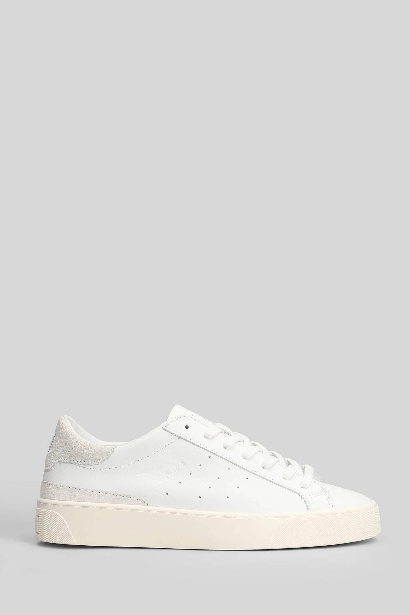 Sonica Calf Sneakers in white leather