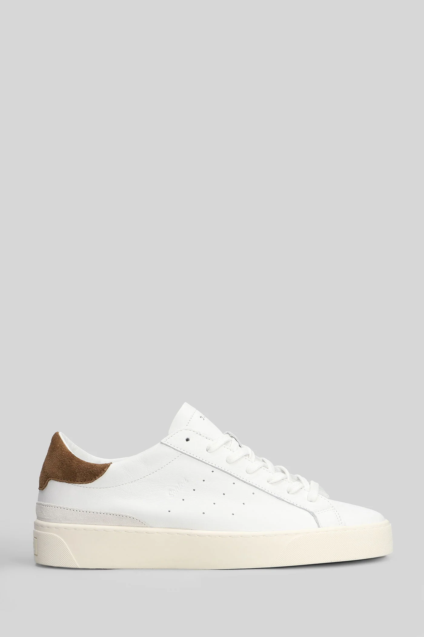 Sonica Calf Sneakers in white leather