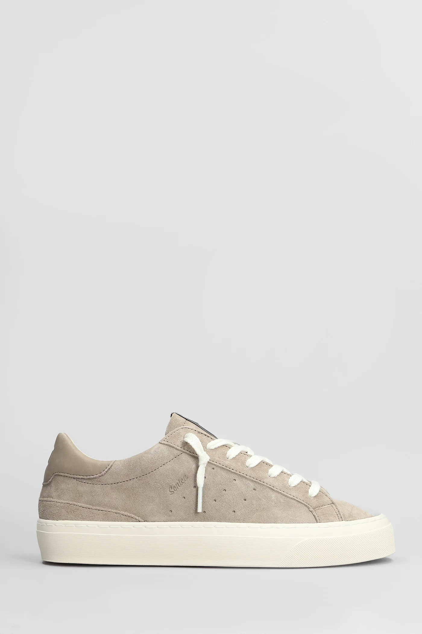 Sonica Sneakers in taupe suede