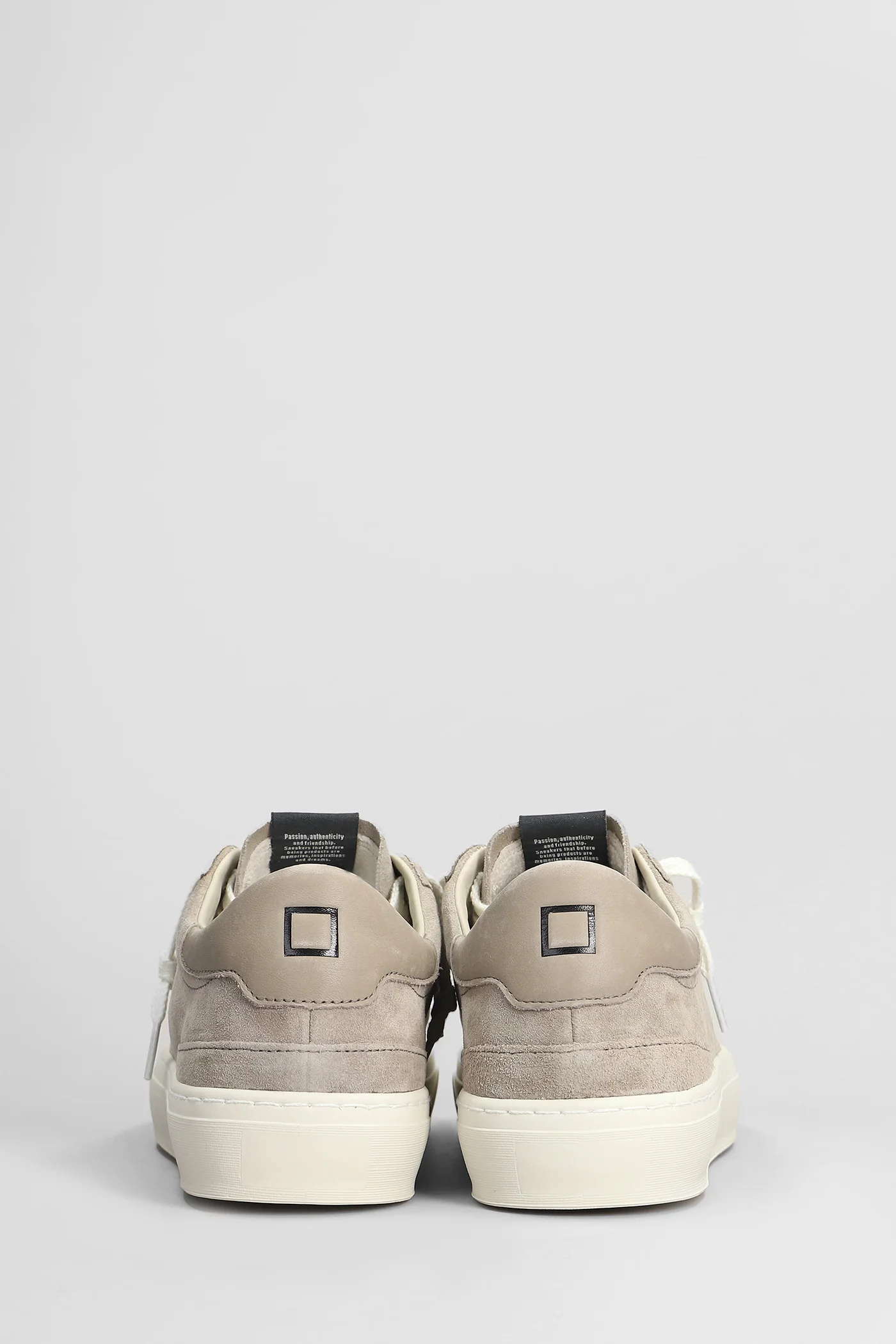 Sonica Sneakers in taupe suede - Image 4