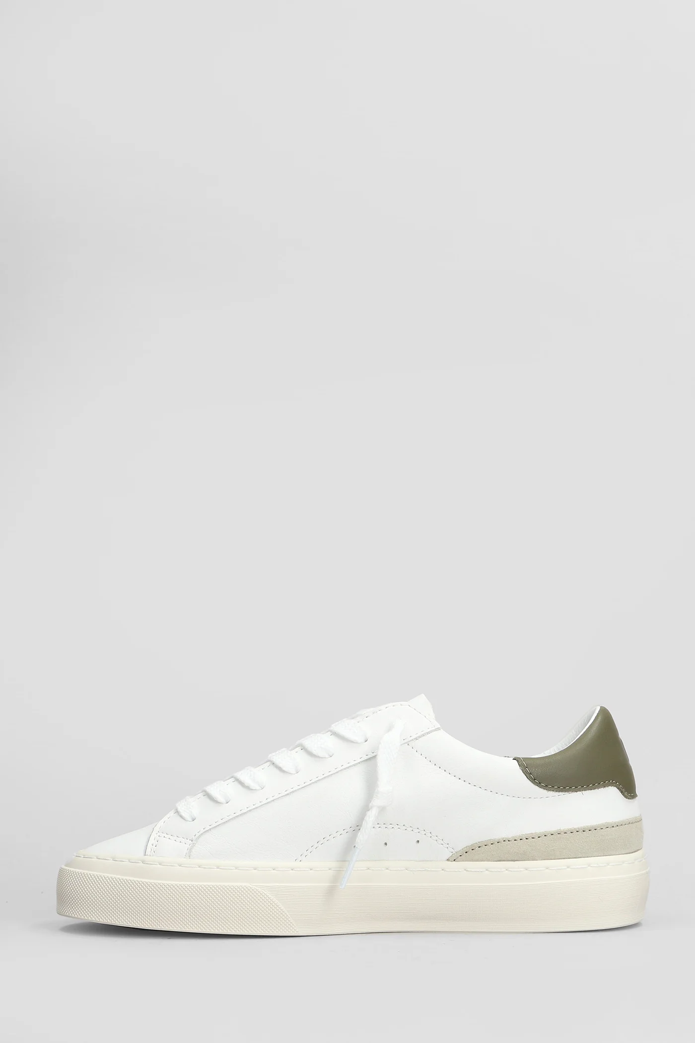 Sonica Sneakers in white leather - Image 3