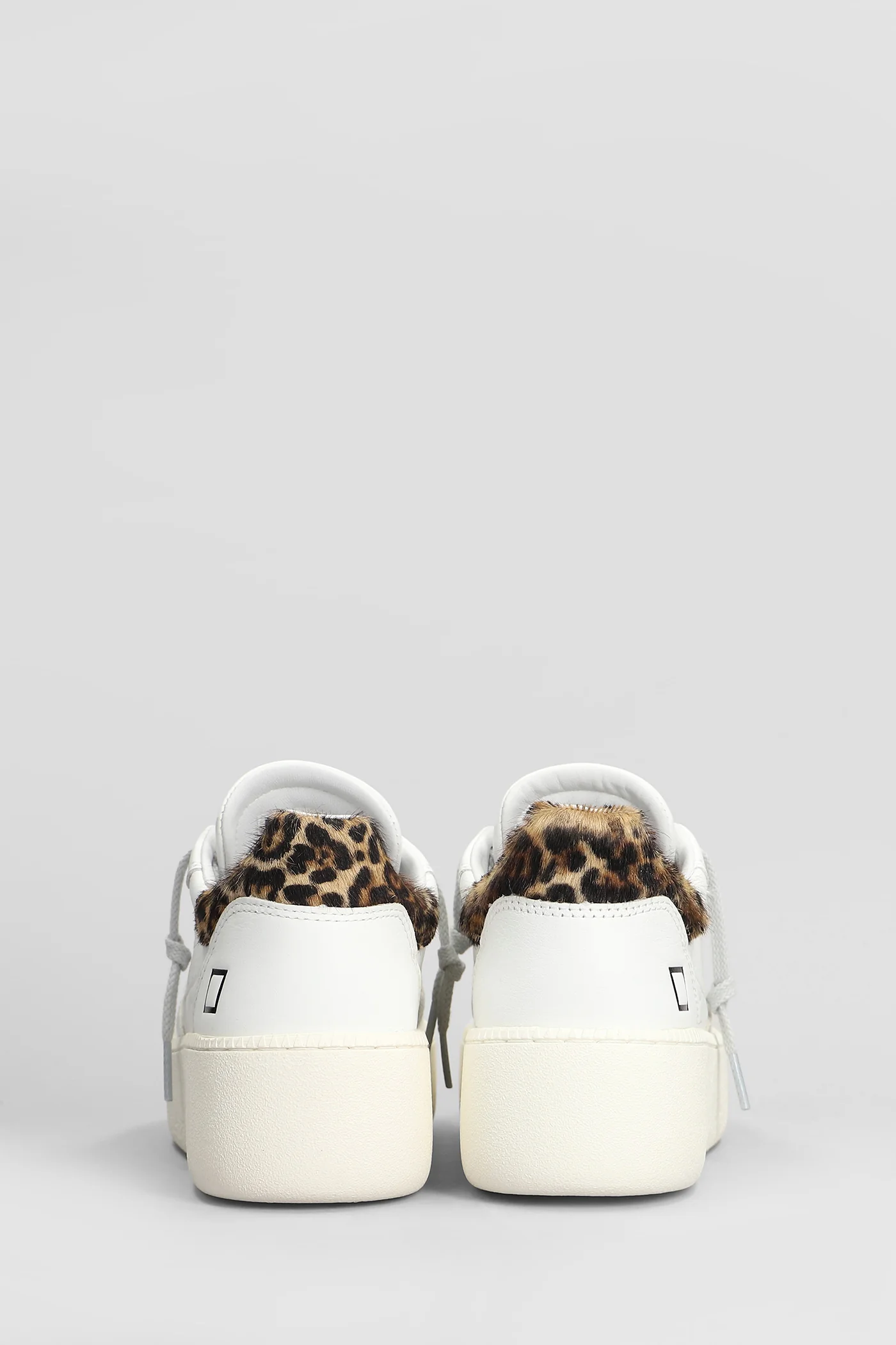 Step Sneakers in white leather - Image 4
