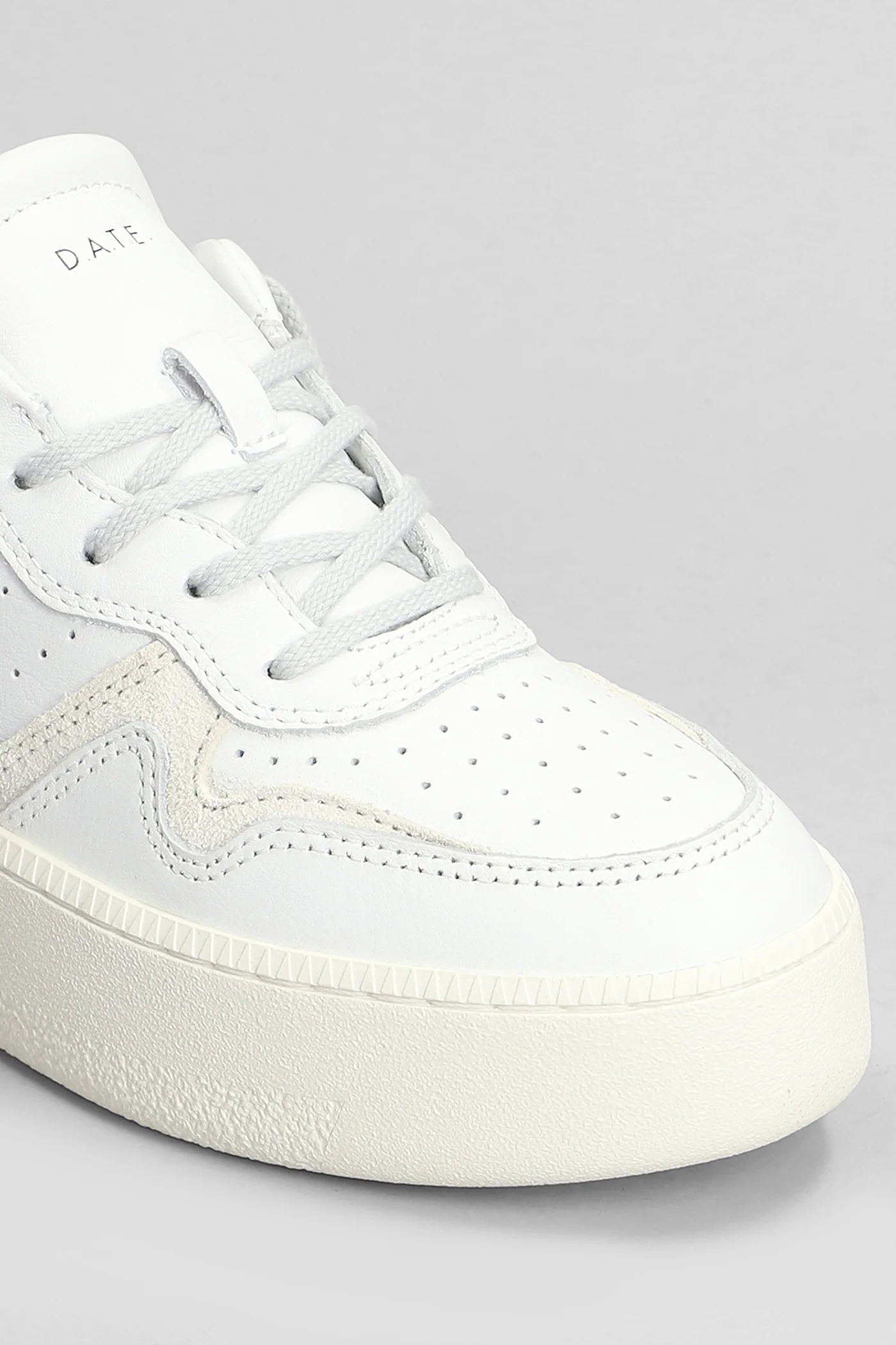 Step Sneakers in white leather - Image 5